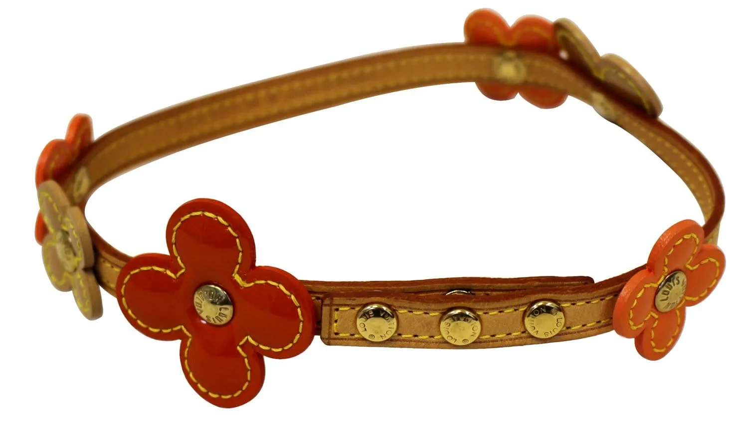 LOUIS VUITTON Monogram Vernis Lexington Fleurs Bracelet