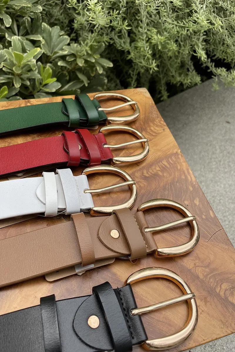 Love & Thyme genuine leather belt