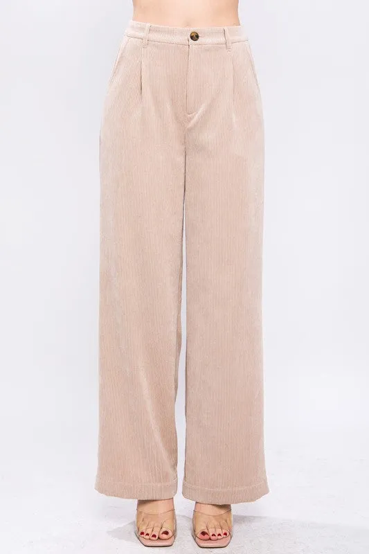 Love Tree Corduroy Trouser Pants