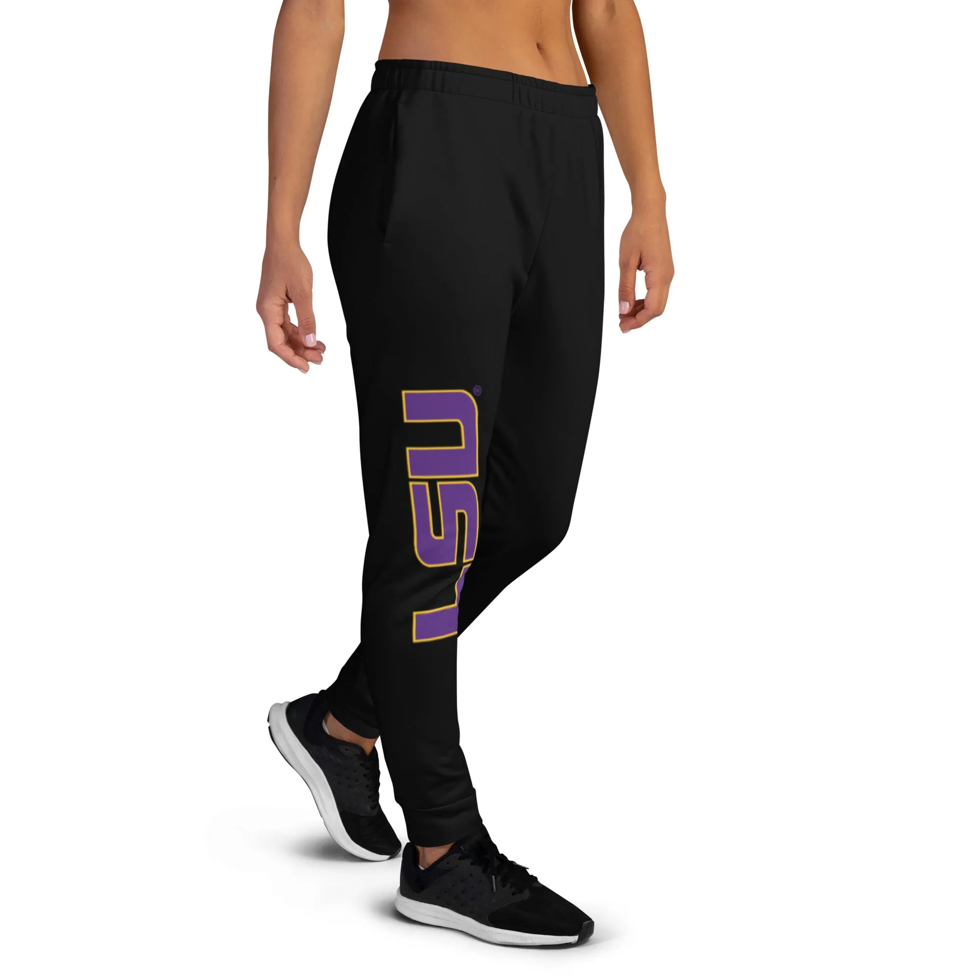 LSU Black Joggers