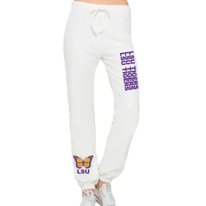 LSU Butterfly Joggers
