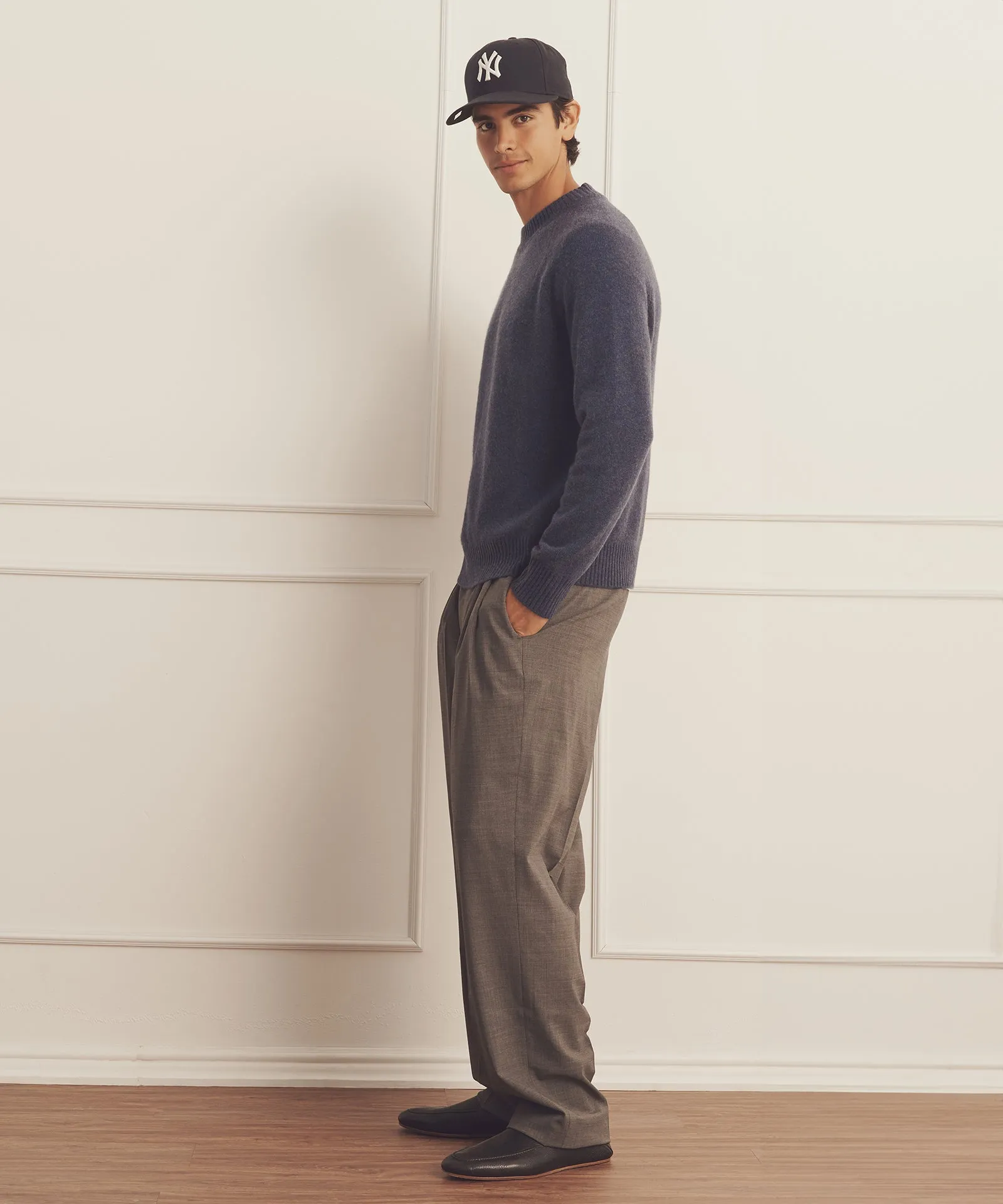 Luxe Cashmere Raglan Crewneck