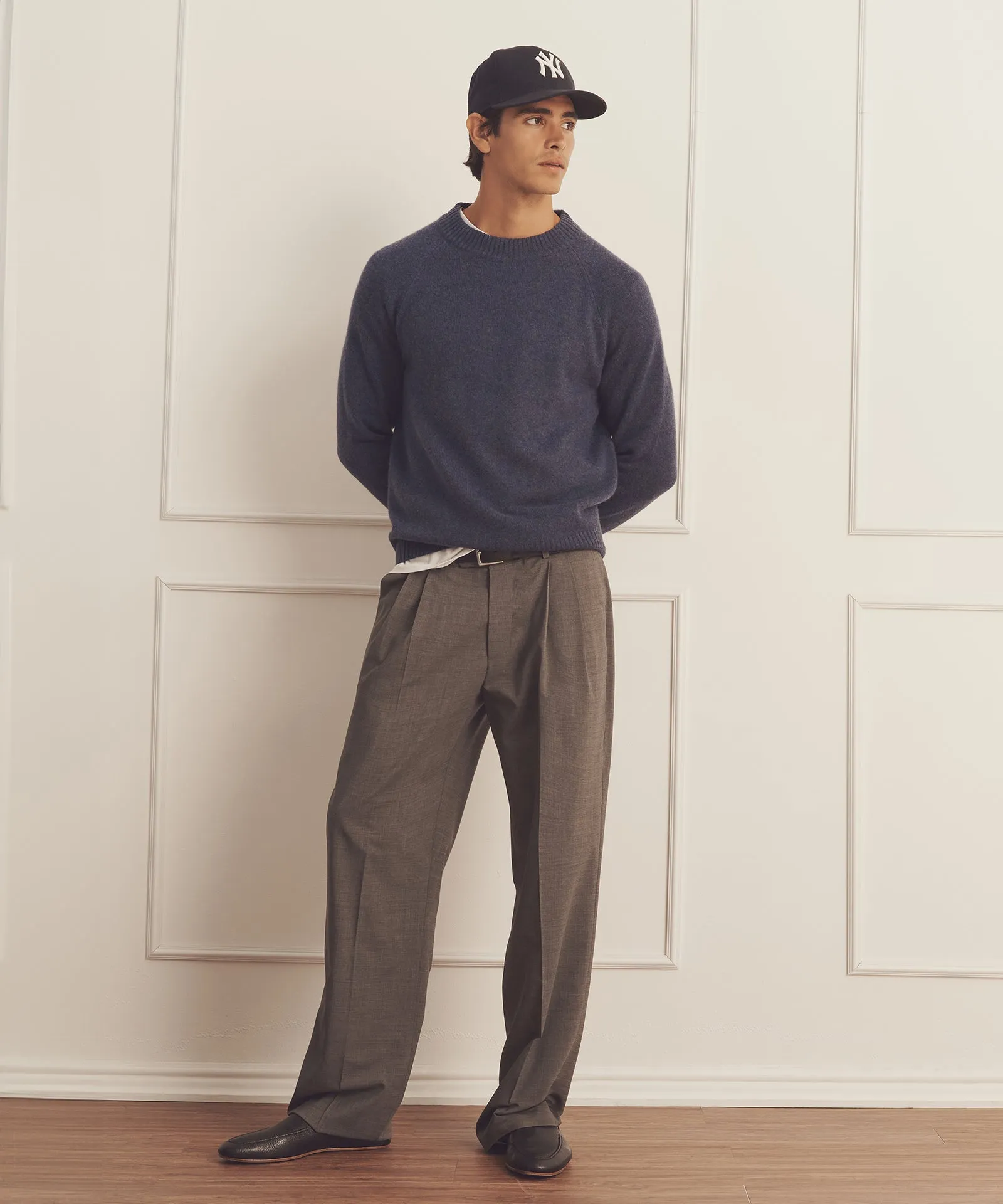 Luxe Cashmere Raglan Crewneck