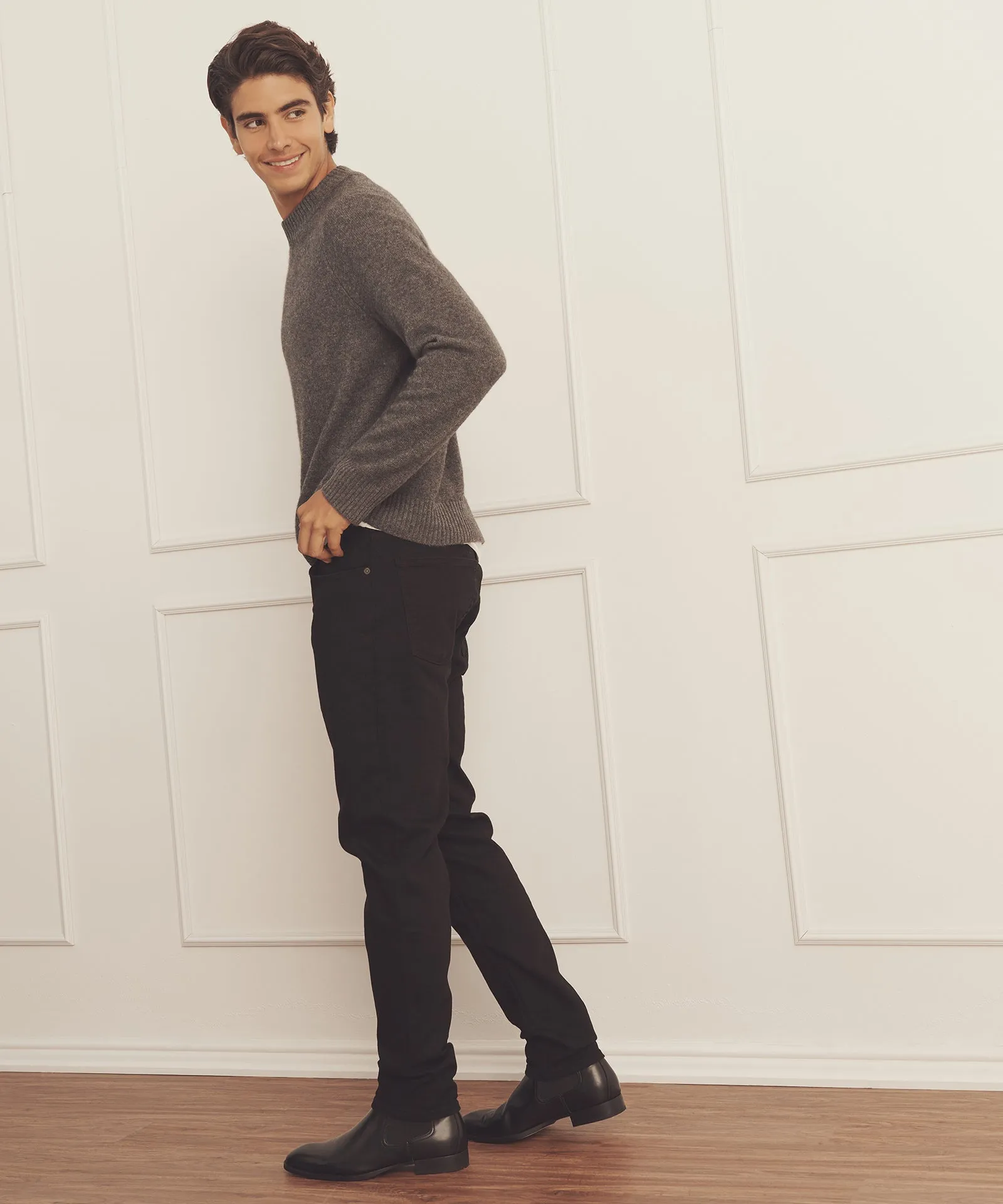 Luxe Cashmere Raglan Crewneck