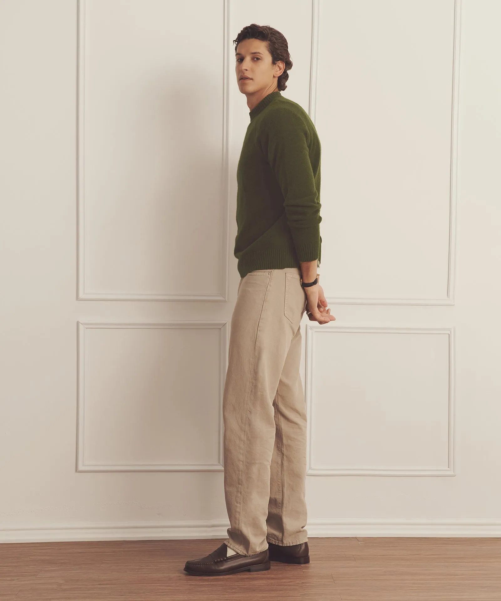 Luxe Cashmere Raglan Crewneck