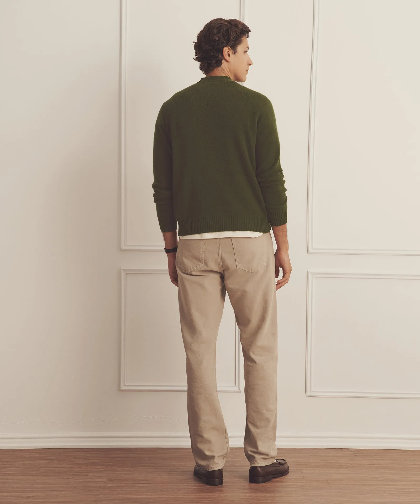 Luxe Cashmere Raglan Crewneck