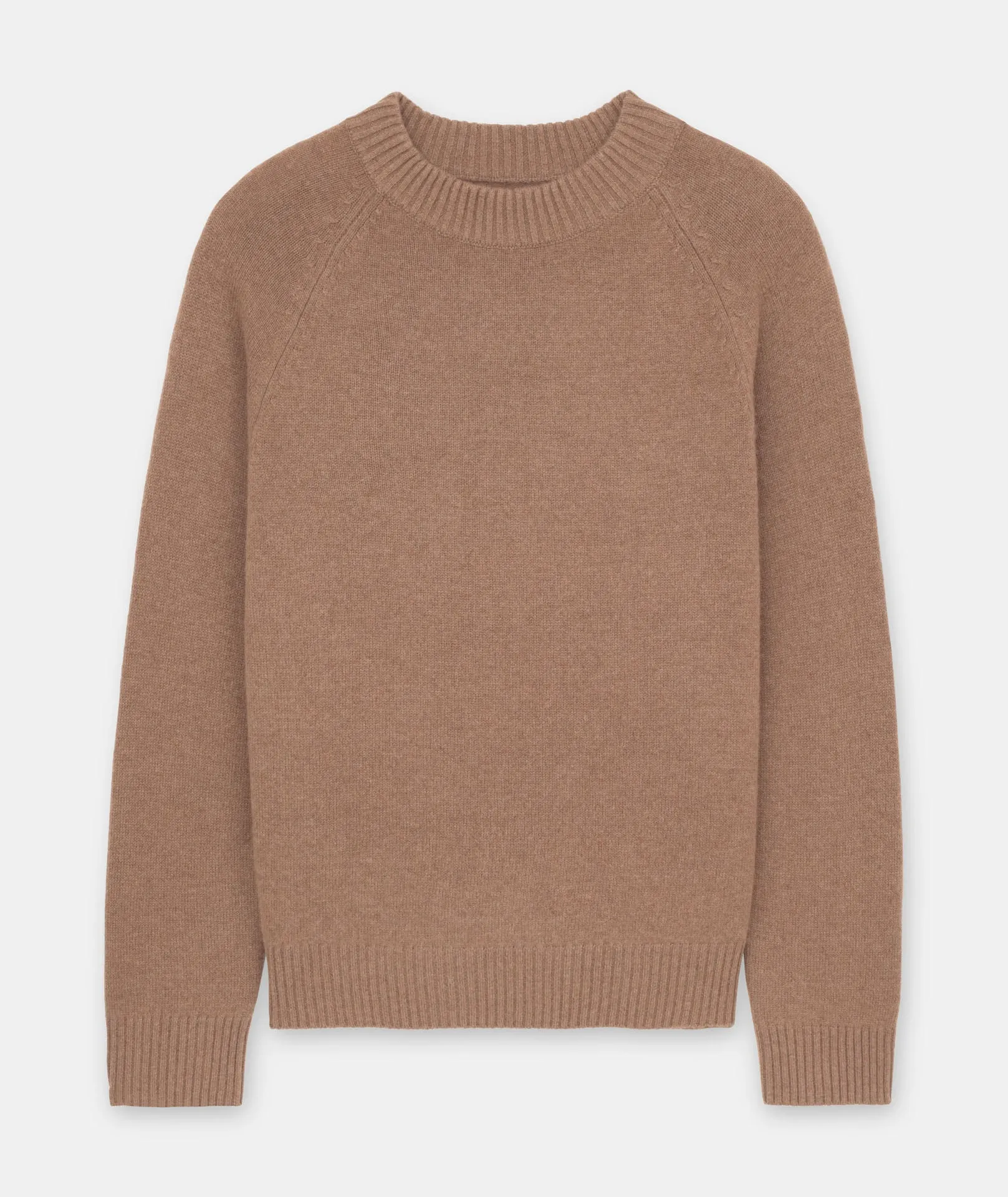 Luxe Cashmere Raglan Crewneck