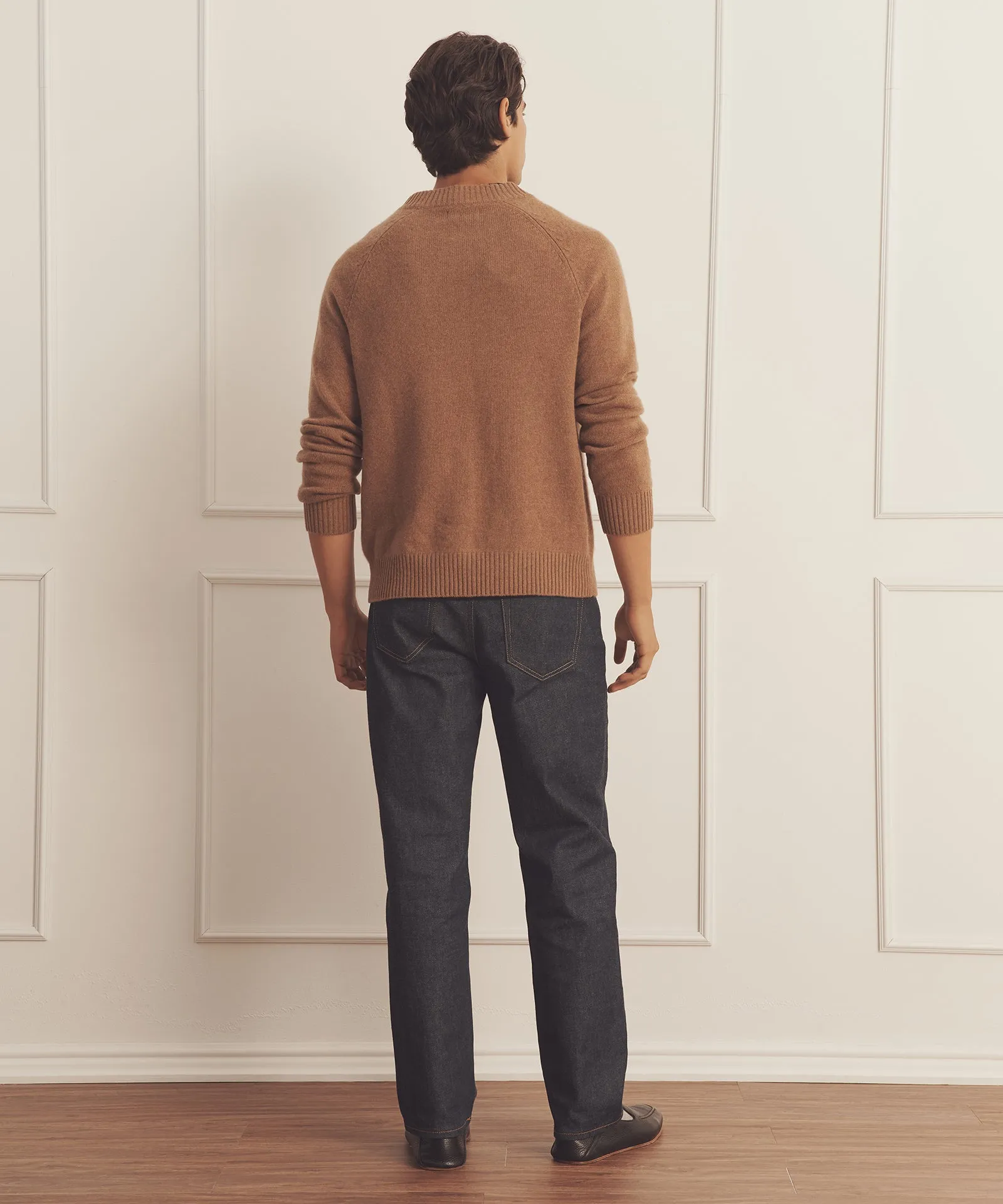 Luxe Cashmere Raglan Crewneck