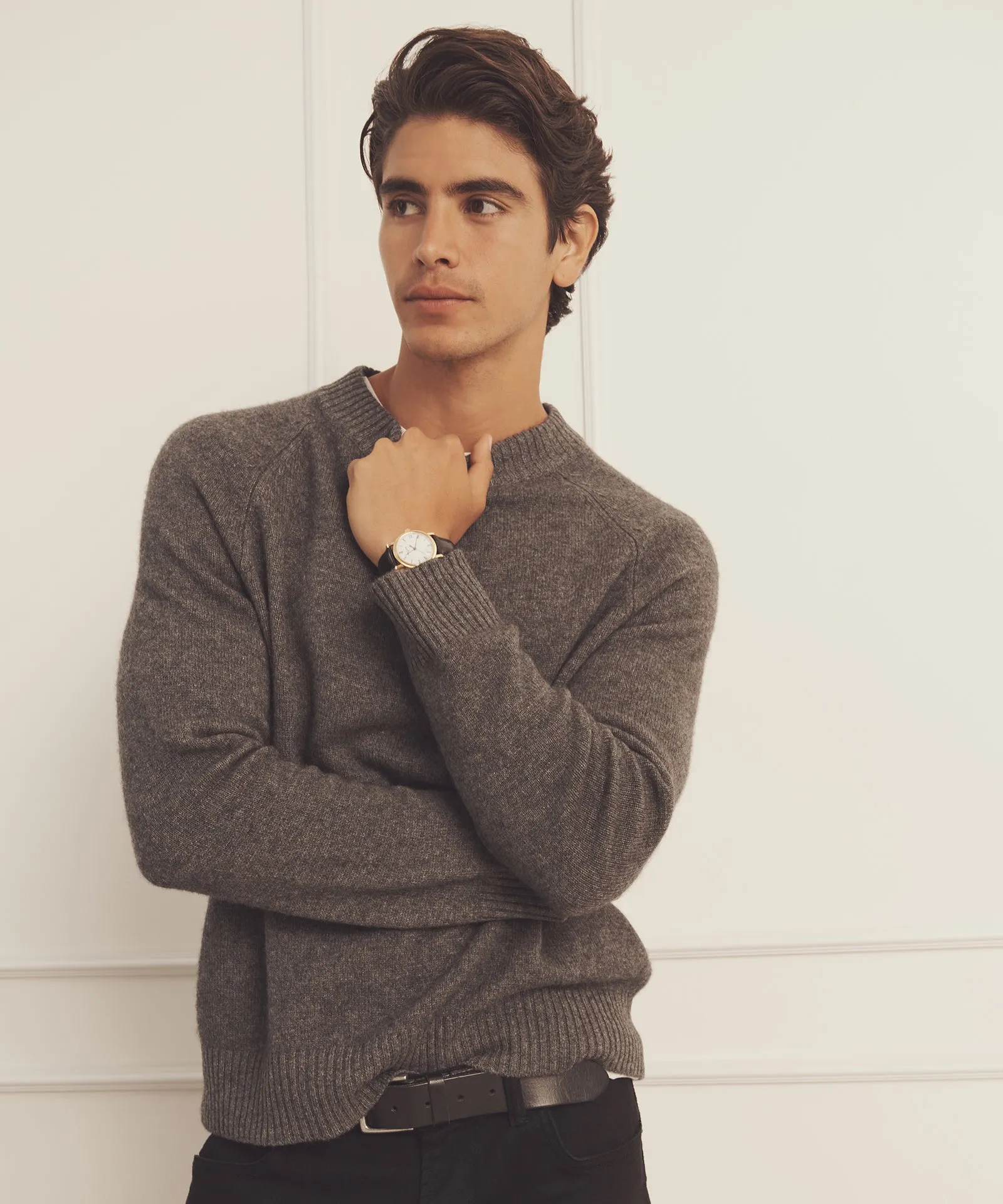 Luxe Cashmere Raglan Crewneck