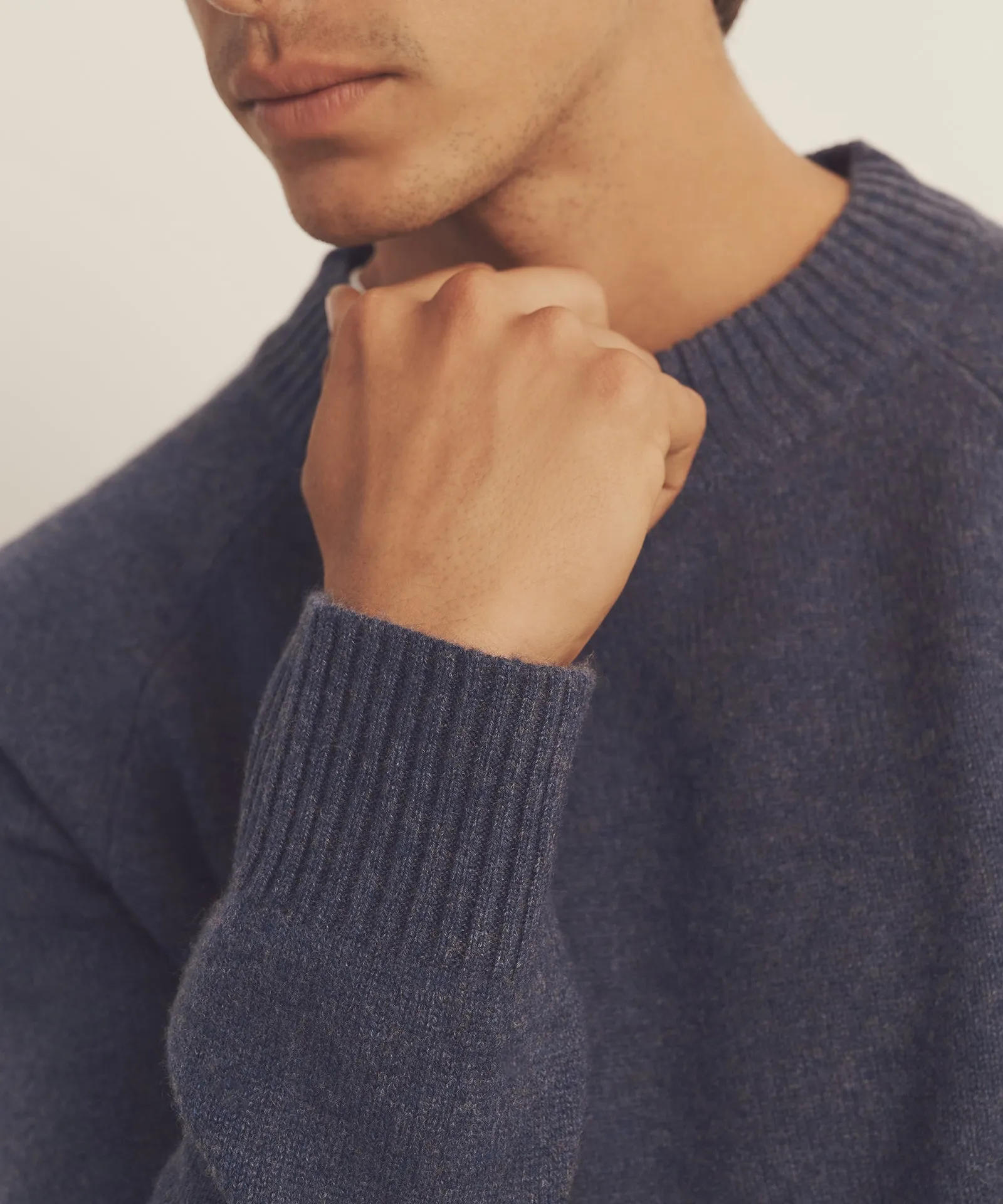 Luxe Cashmere Raglan Crewneck