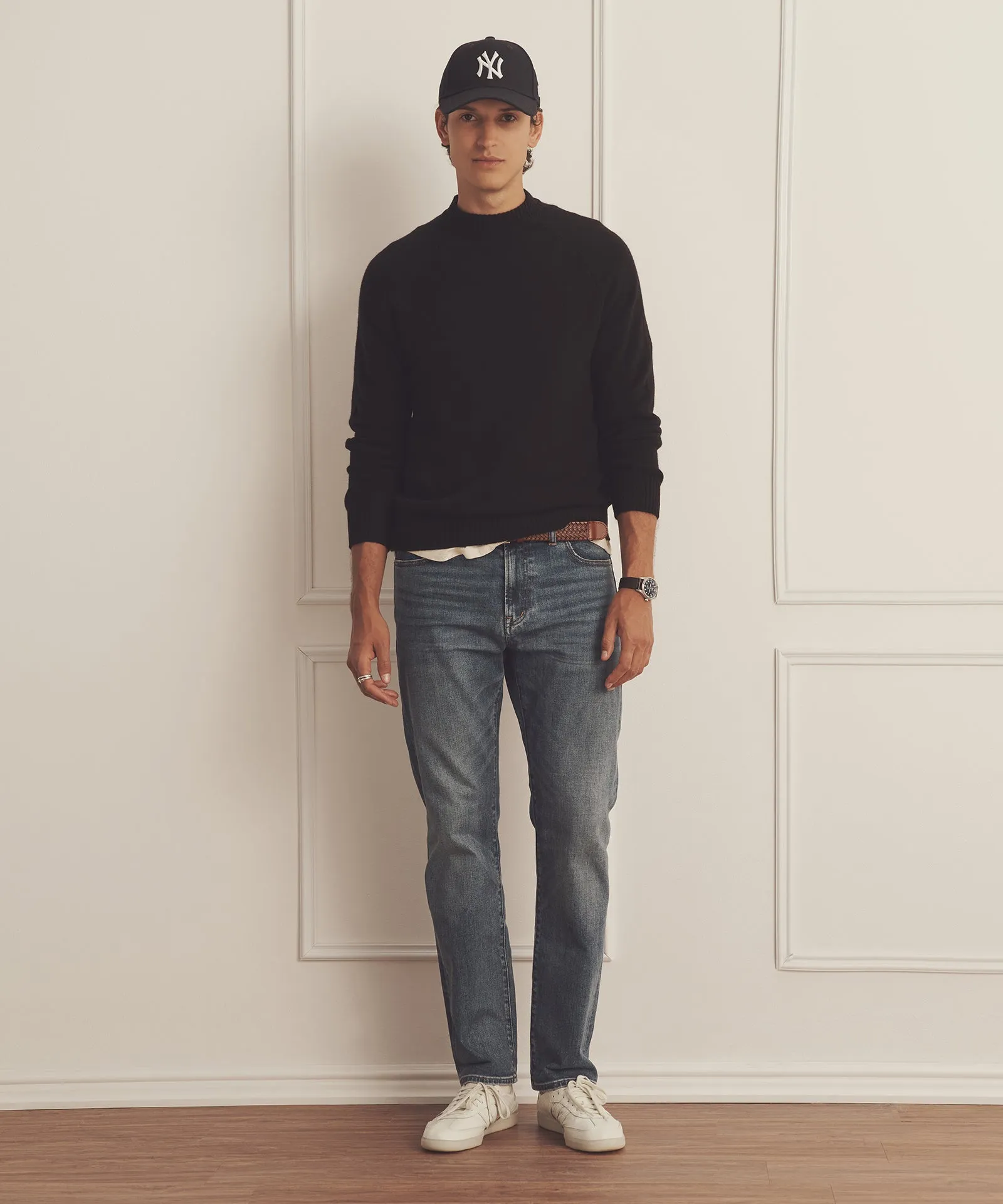 Luxe Cashmere Raglan Crewneck