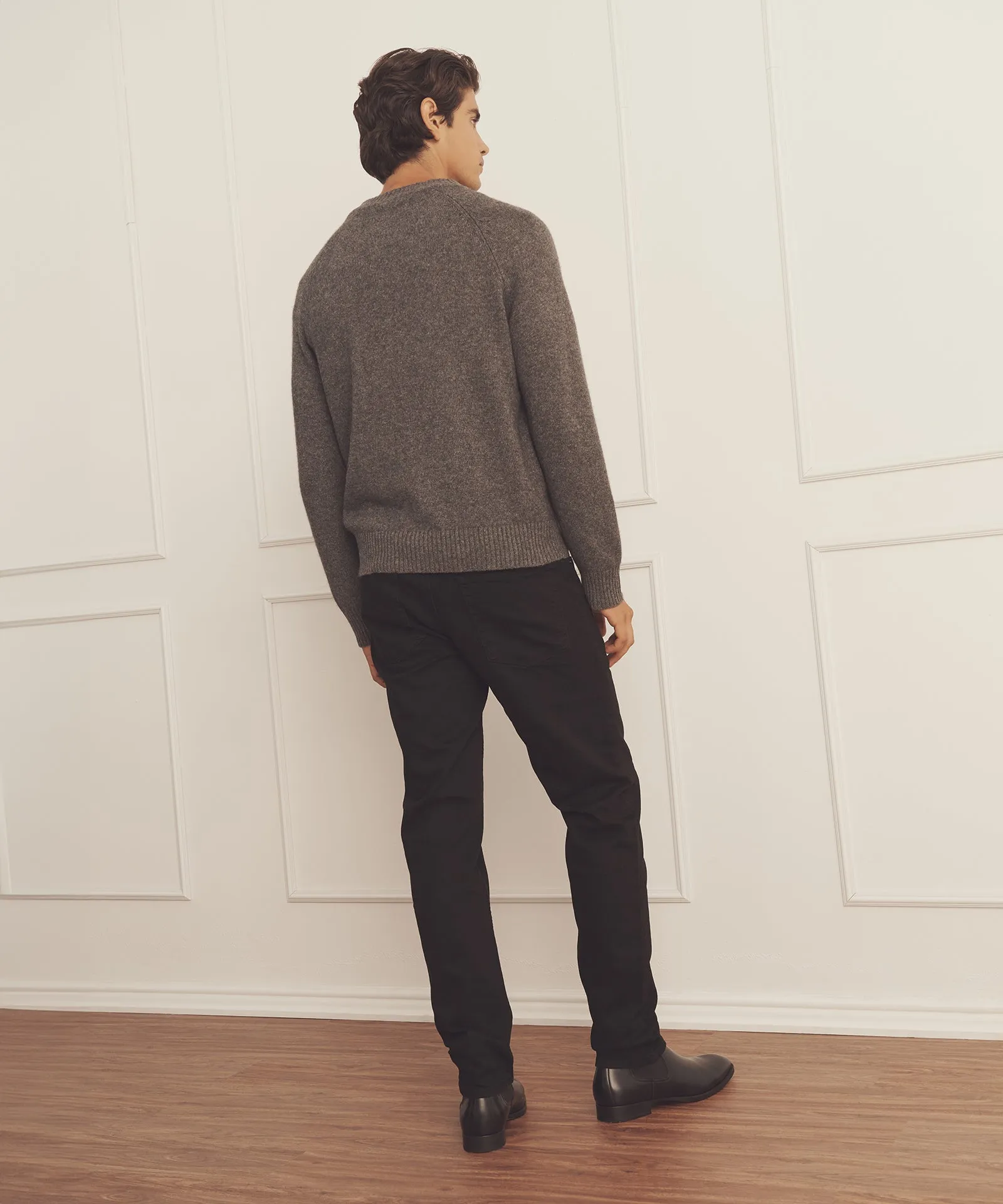 Luxe Cashmere Raglan Crewneck