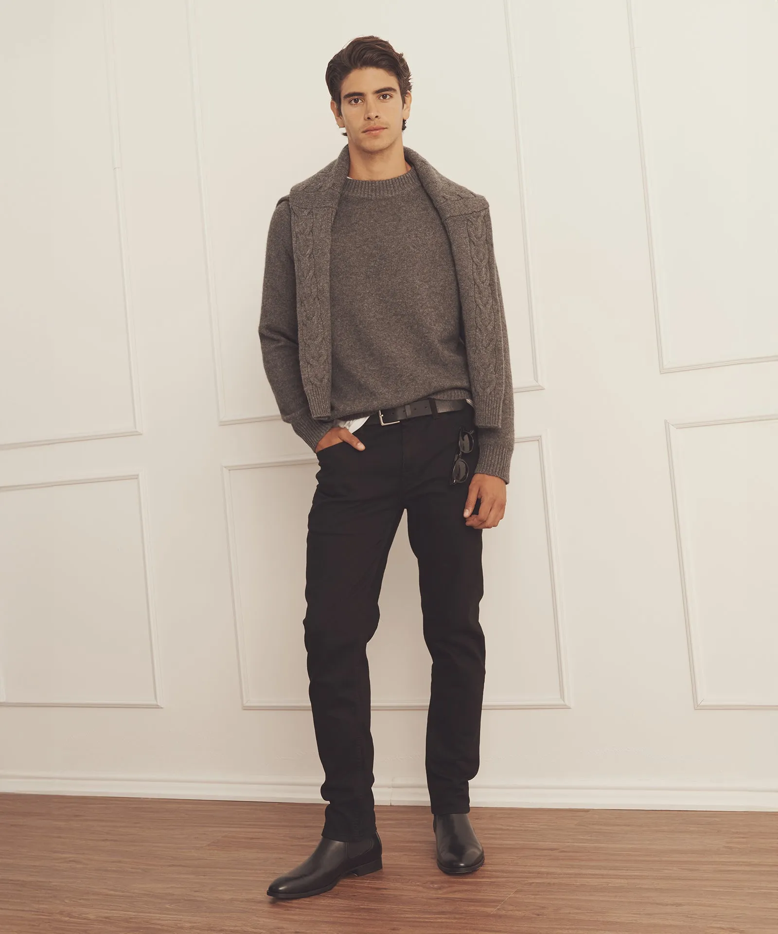 Luxe Cashmere Raglan Crewneck