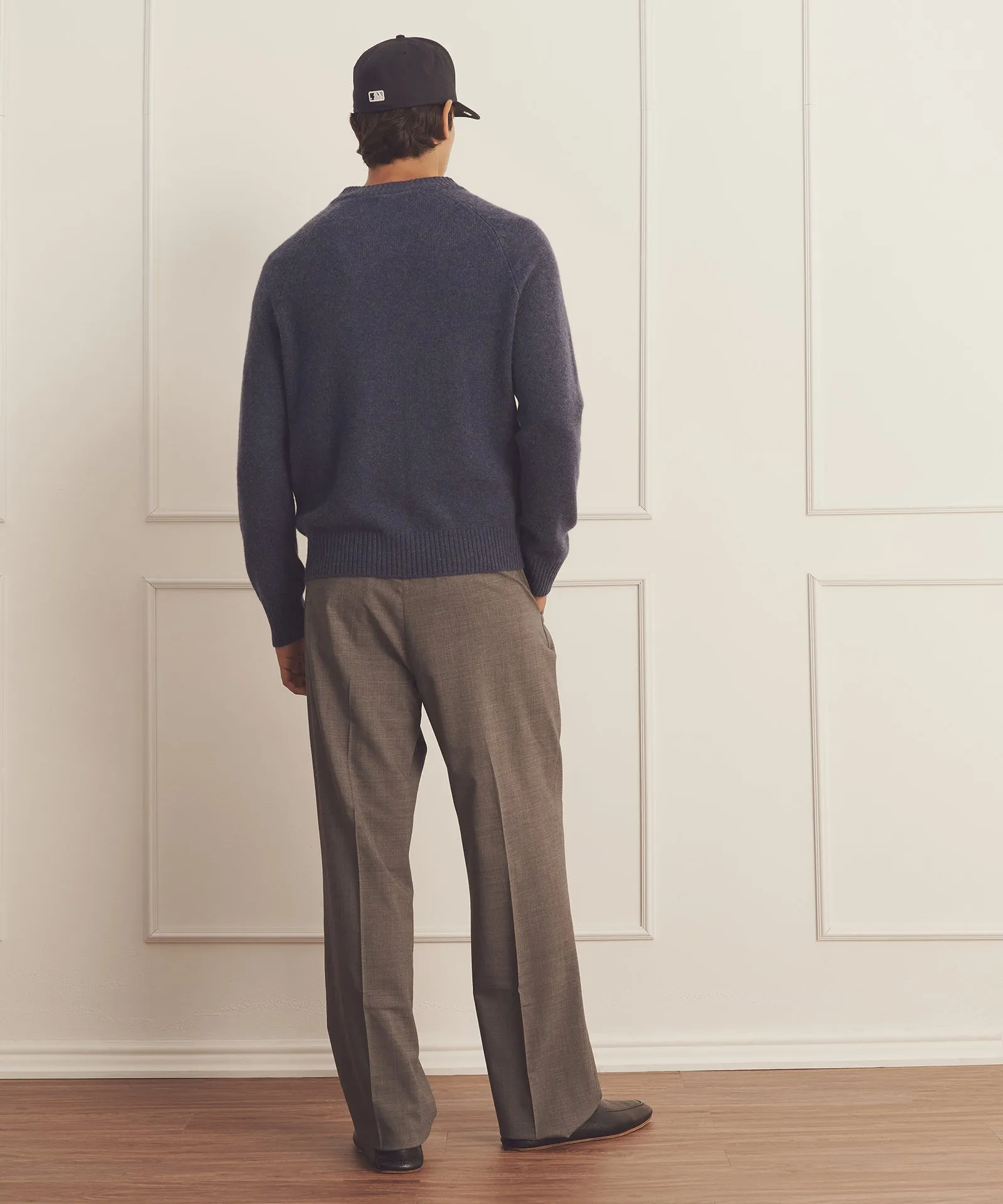 Luxe Cashmere Raglan Crewneck