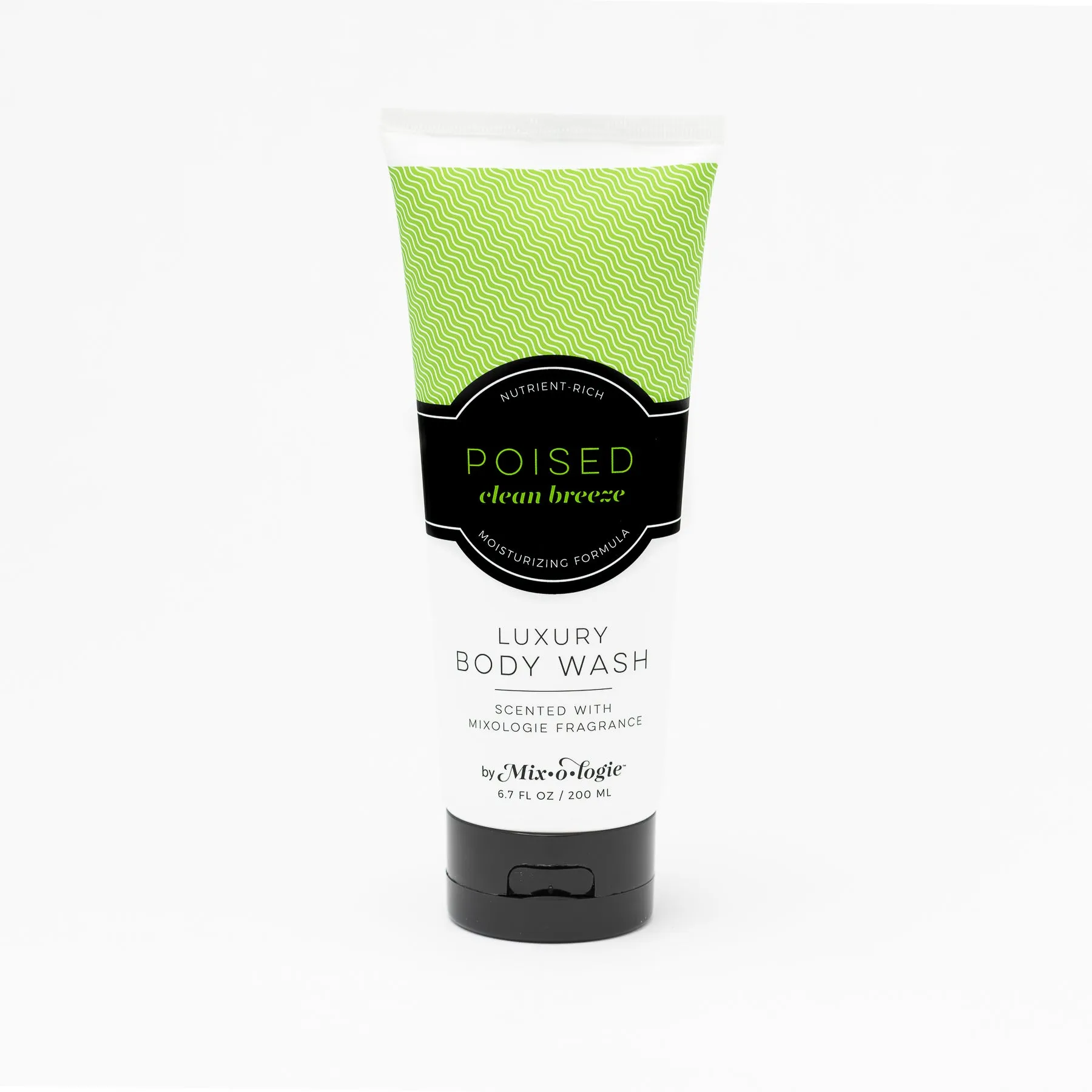 Luxury Body Wash & Shower Gel - Poised (clean breeze) scent