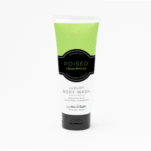 Luxury Body Wash & Shower Gel - Poised (clean breeze) scent