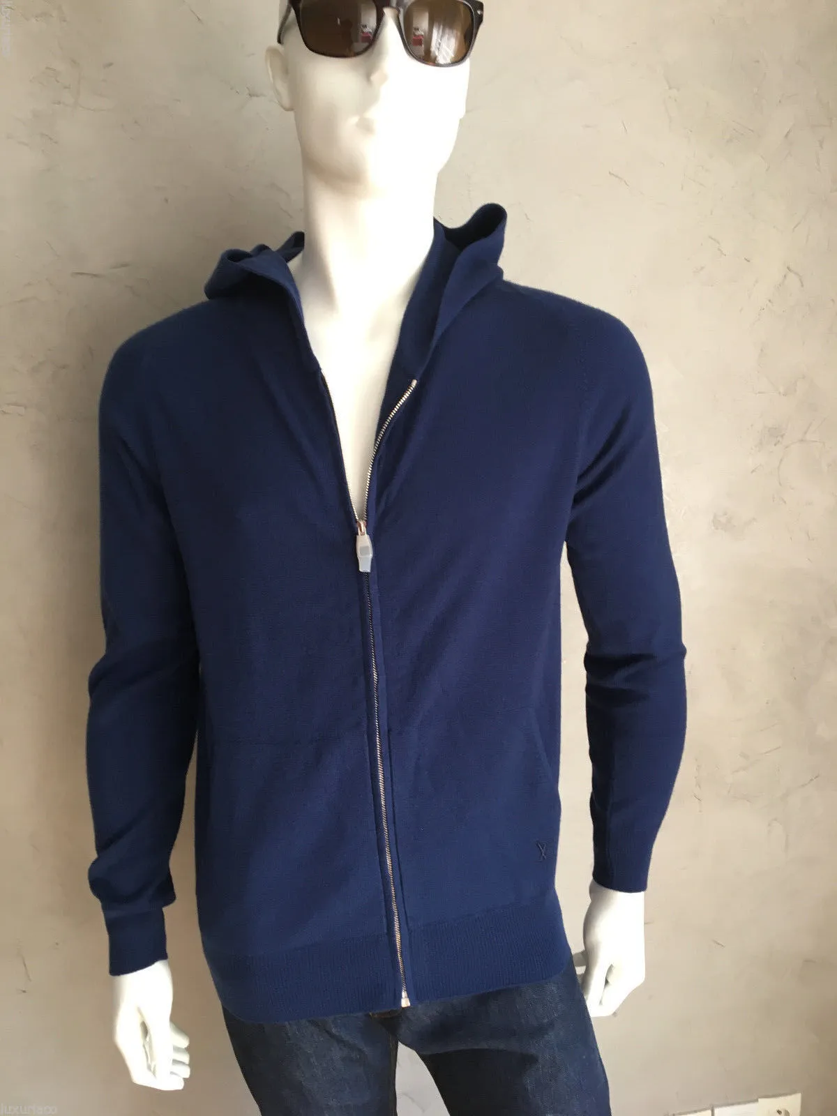 Luxury Cashmere Zip Up Hoodie
