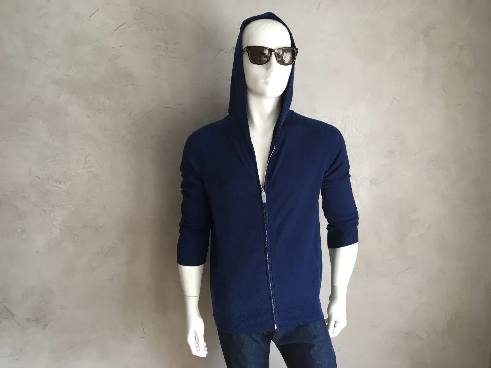 Luxury Cashmere Zip Up Hoodie