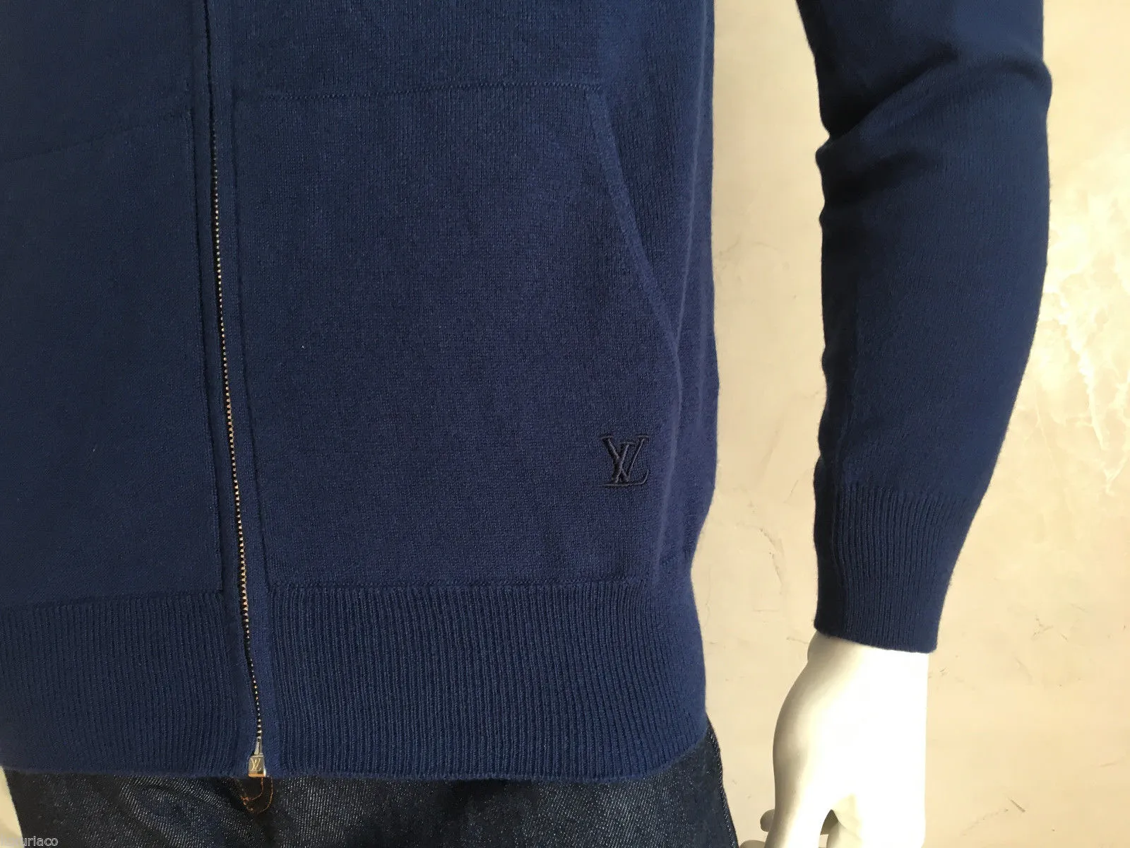 Luxury Cashmere Zip Up Hoodie