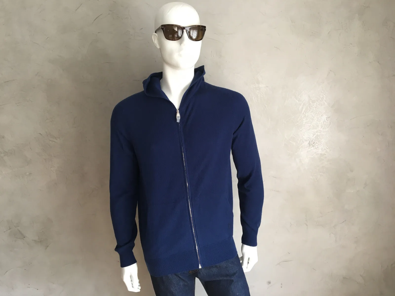 Luxury Cashmere Zip Up Hoodie