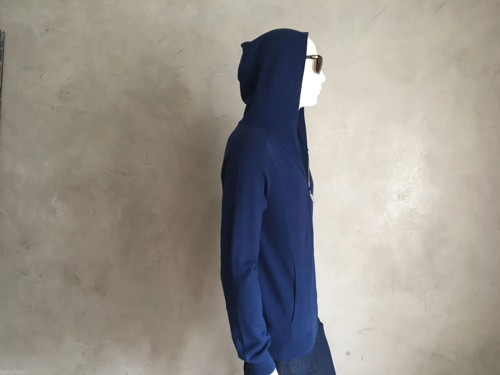 Luxury Cashmere Zip Up Hoodie