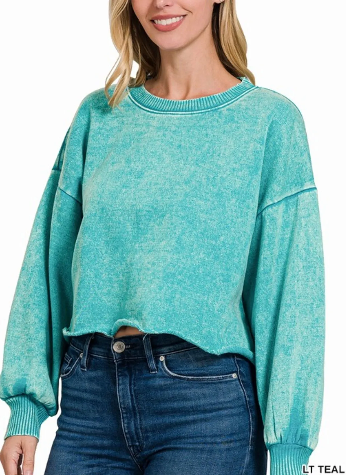 LV Drip Rhinestone Sweatshirt