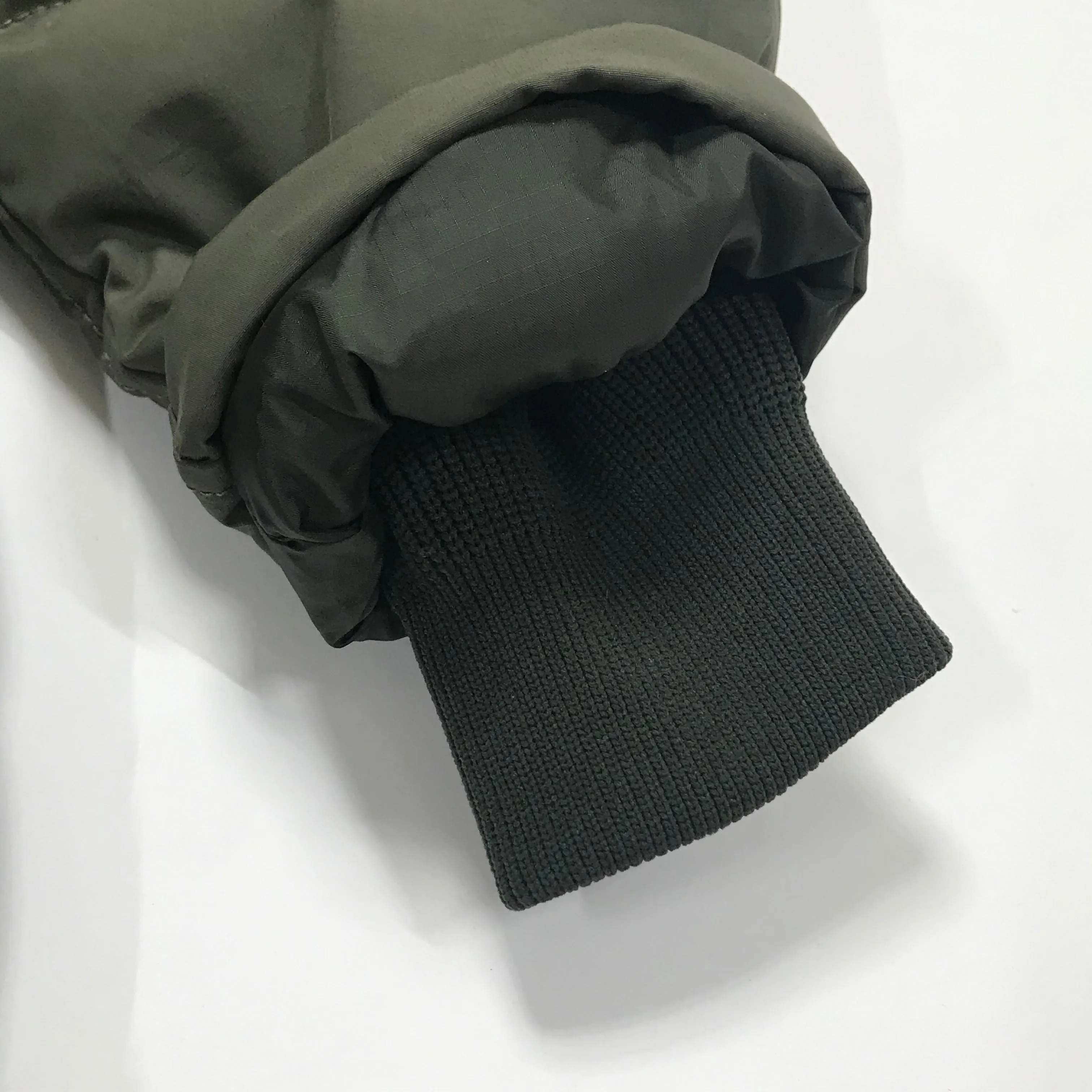 [M] DS! A Bathing Ape Bape N-3B Puffer Down Jacket Olive
