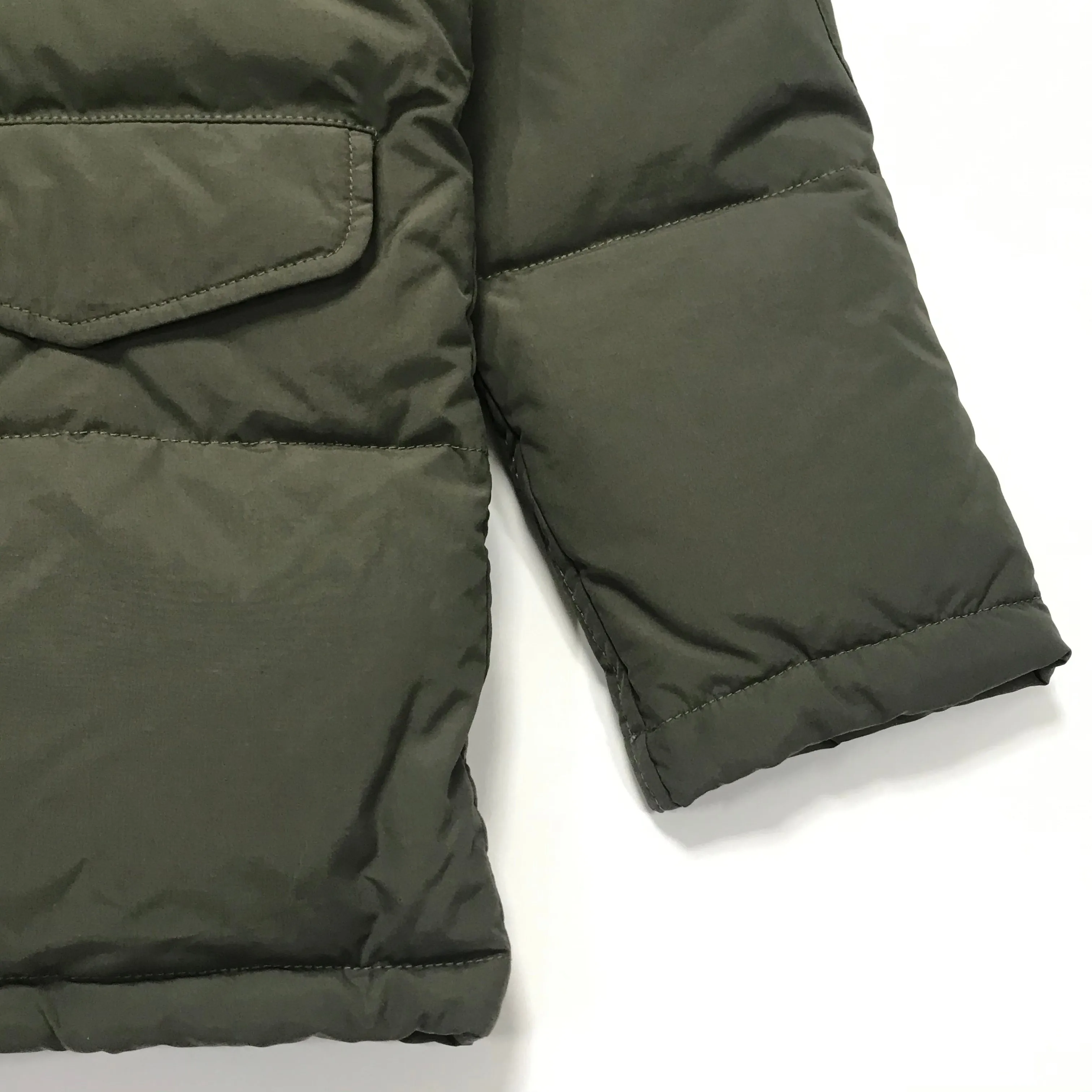[M] DS! A Bathing Ape Bape N-3B Puffer Down Jacket Olive