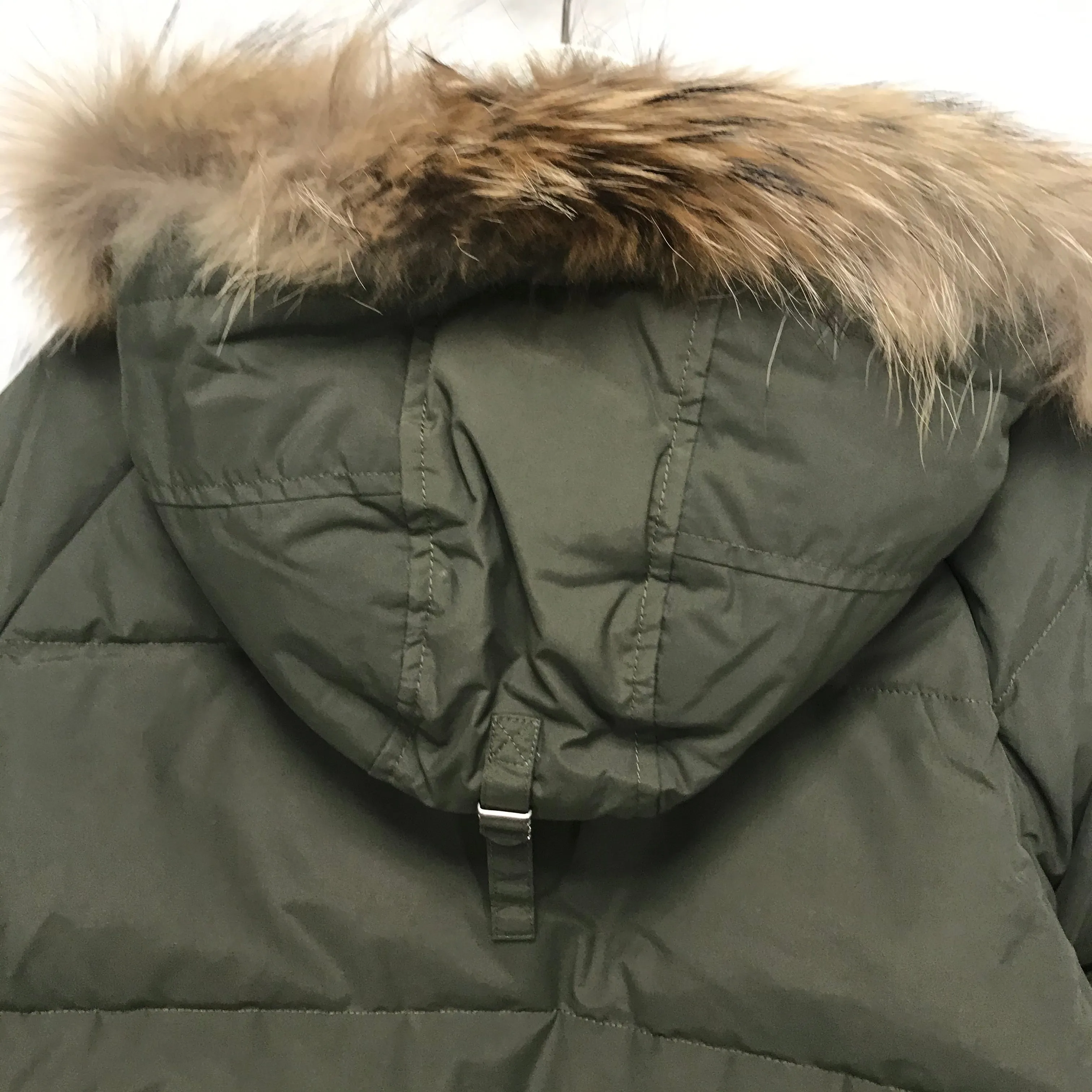 [M] DS! A Bathing Ape Bape N-3B Puffer Down Jacket Olive