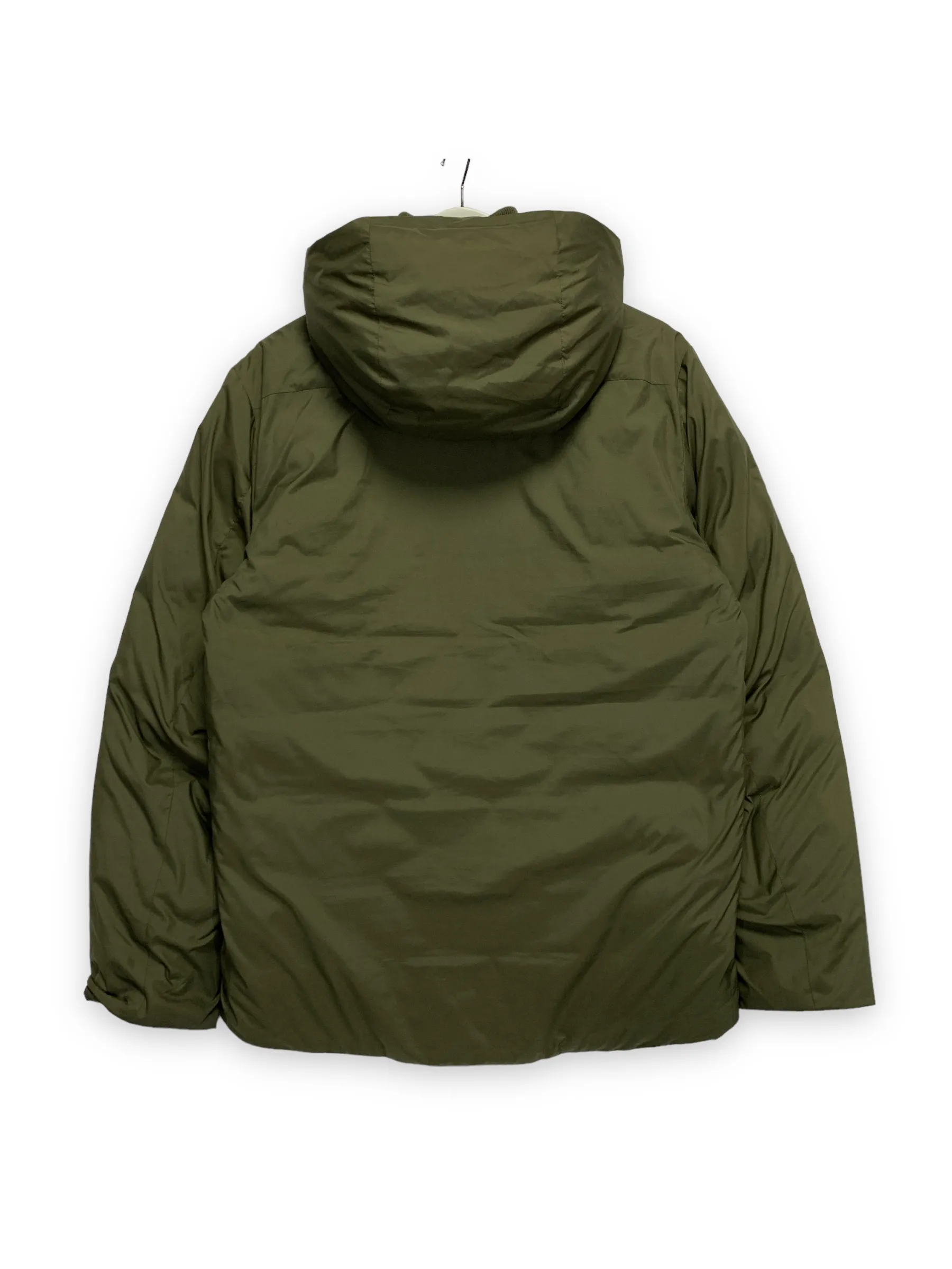 [M] Number Nine Logo Down Puffer Jacket Olive