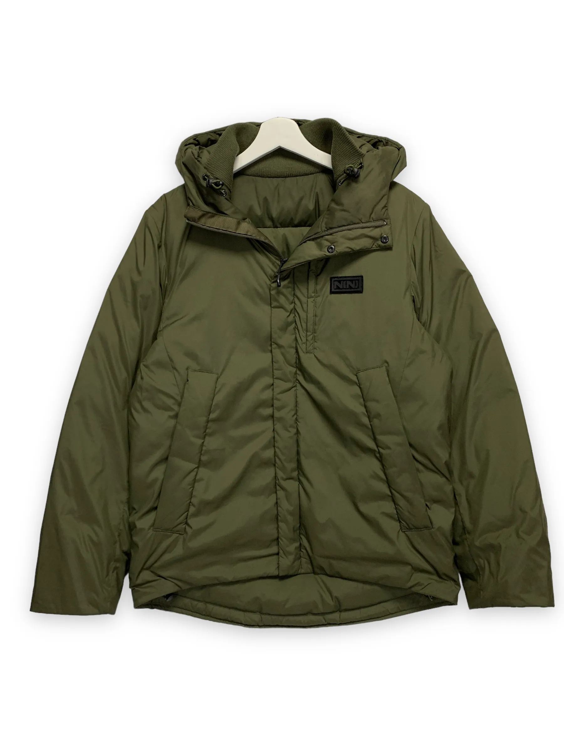 [M] Number Nine Logo Down Puffer Jacket Olive