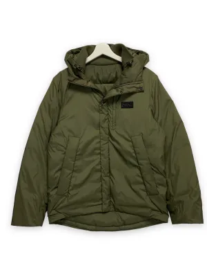 [M] Number Nine Logo Down Puffer Jacket Olive