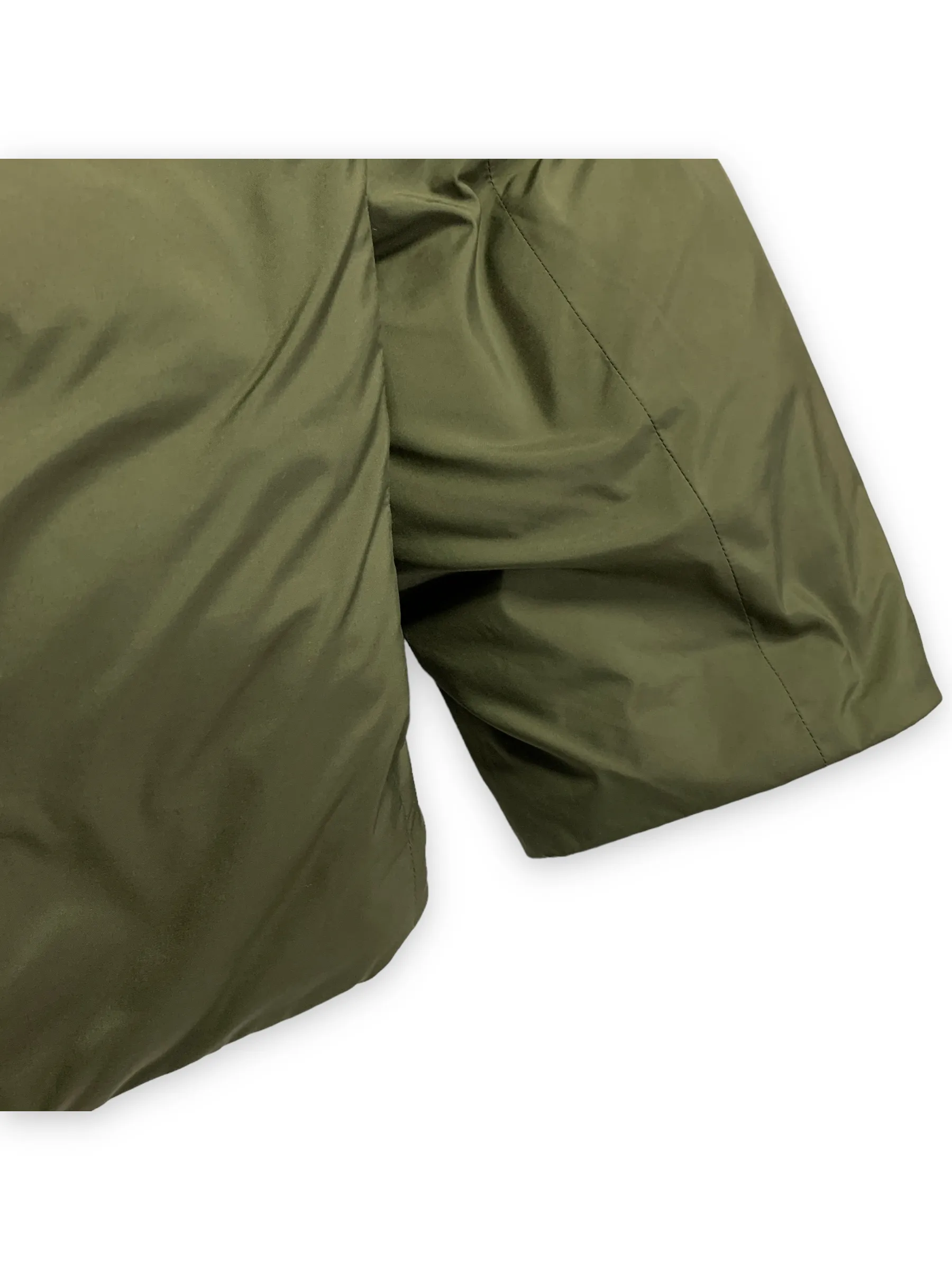 [M] Number Nine Logo Down Puffer Jacket Olive