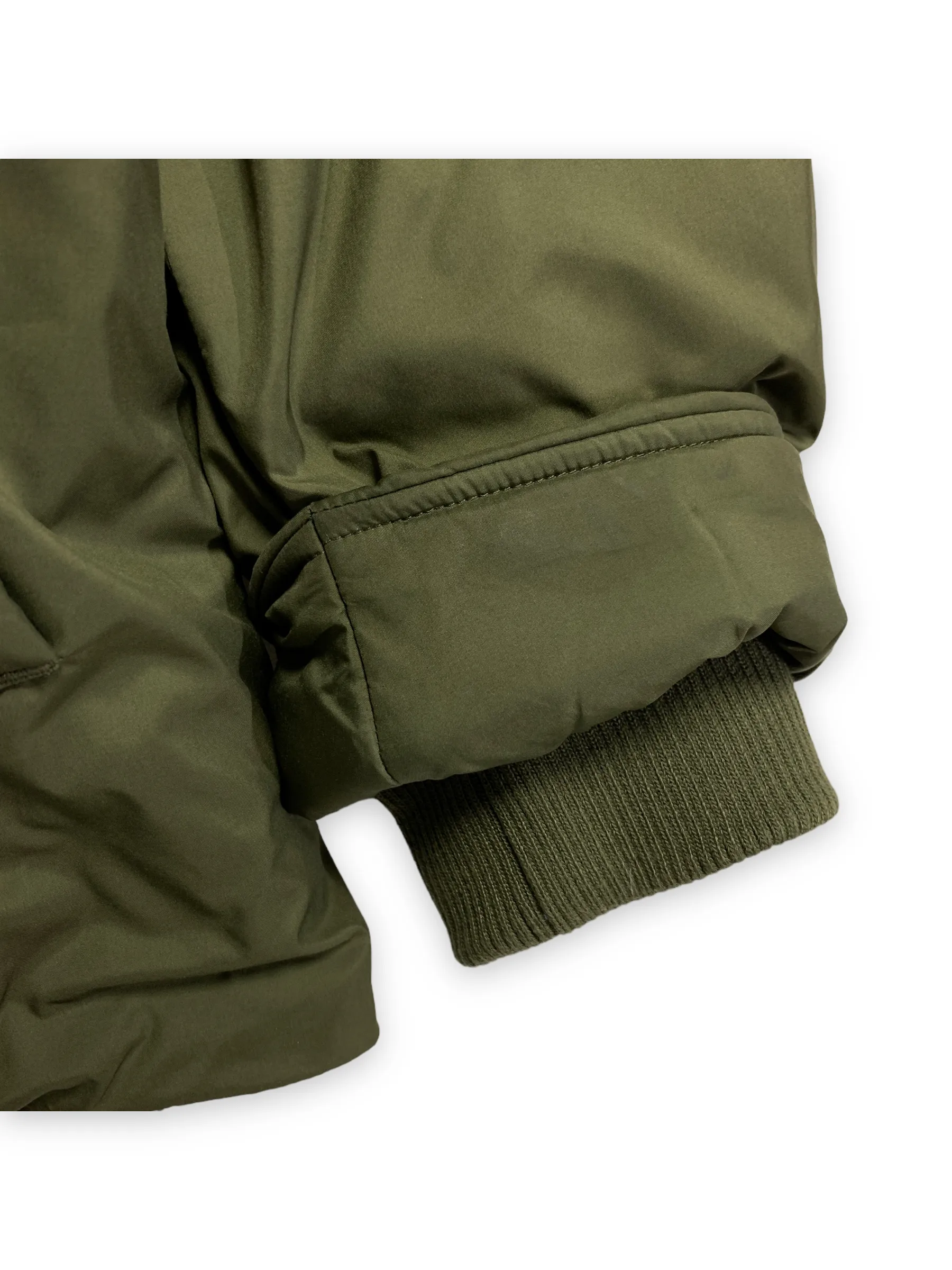 [M] Number Nine Logo Down Puffer Jacket Olive