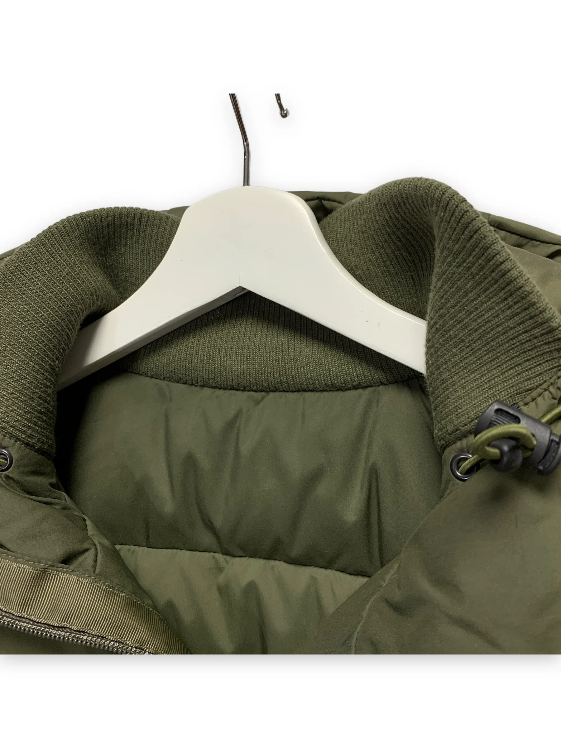 [M] Number Nine Logo Down Puffer Jacket Olive