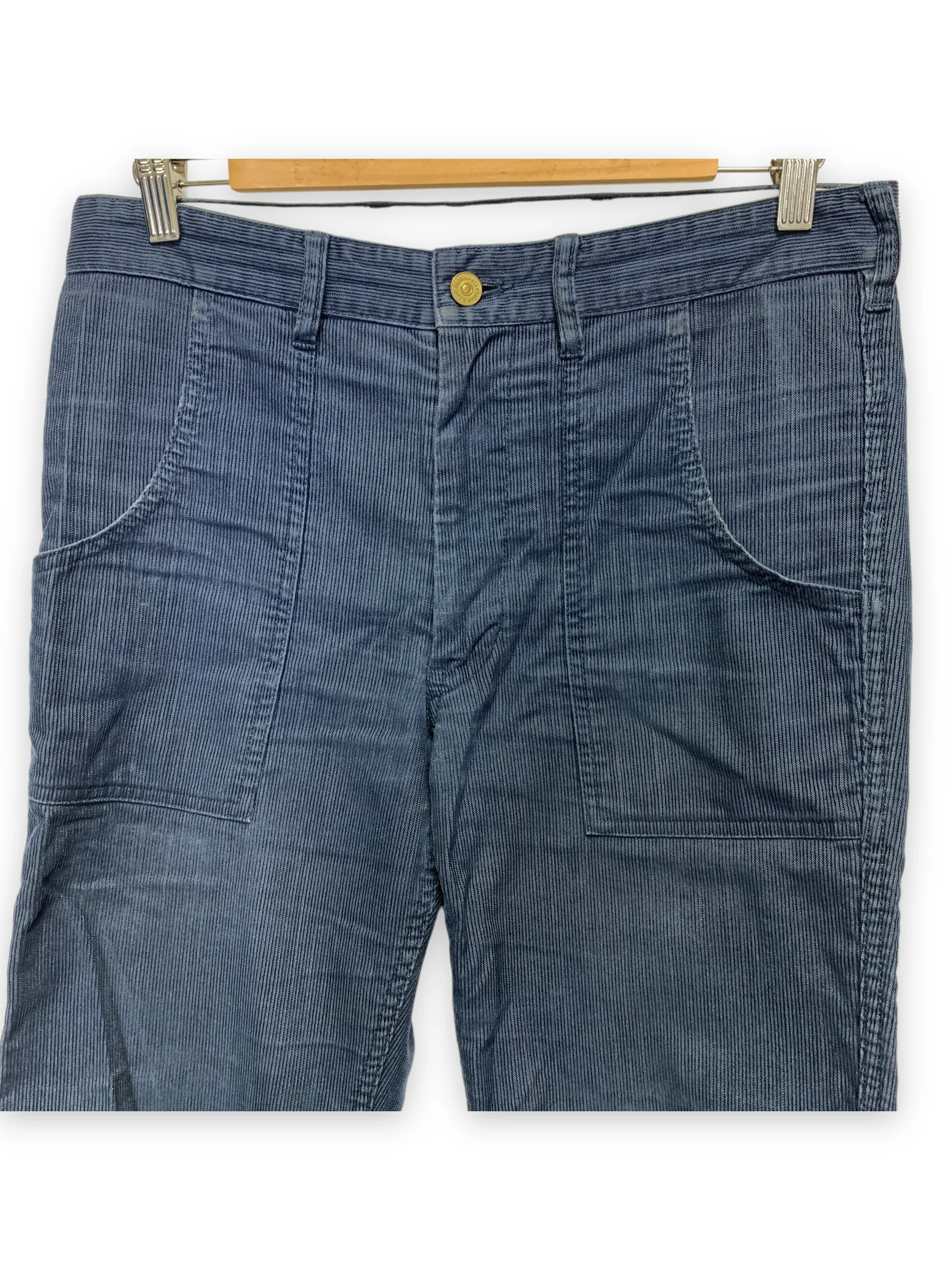 [M] Visvim 13SS Scout Corduroy Slub Pants Indigo