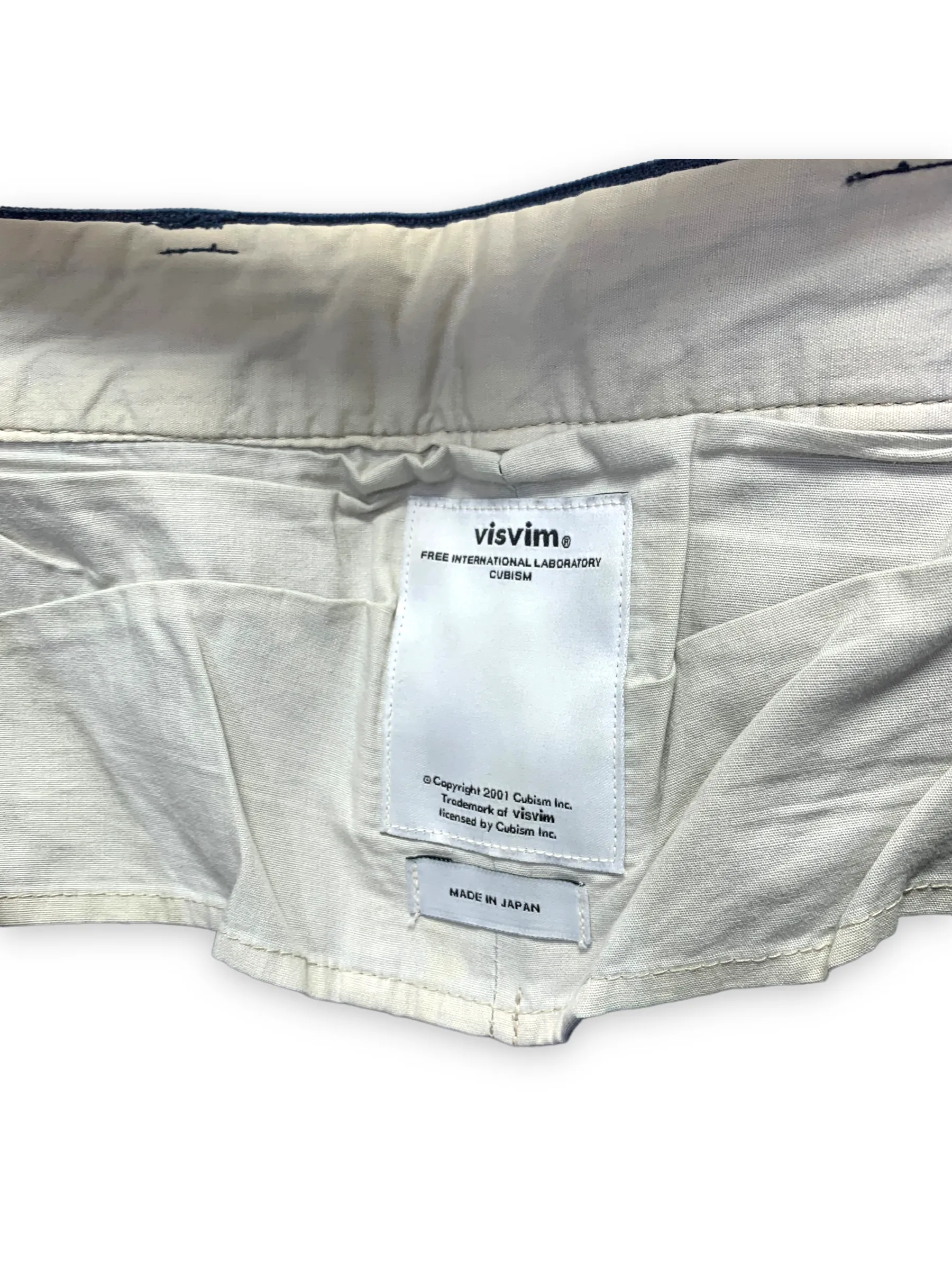 [M] Visvim 13SS Scout Corduroy Slub Pants Indigo