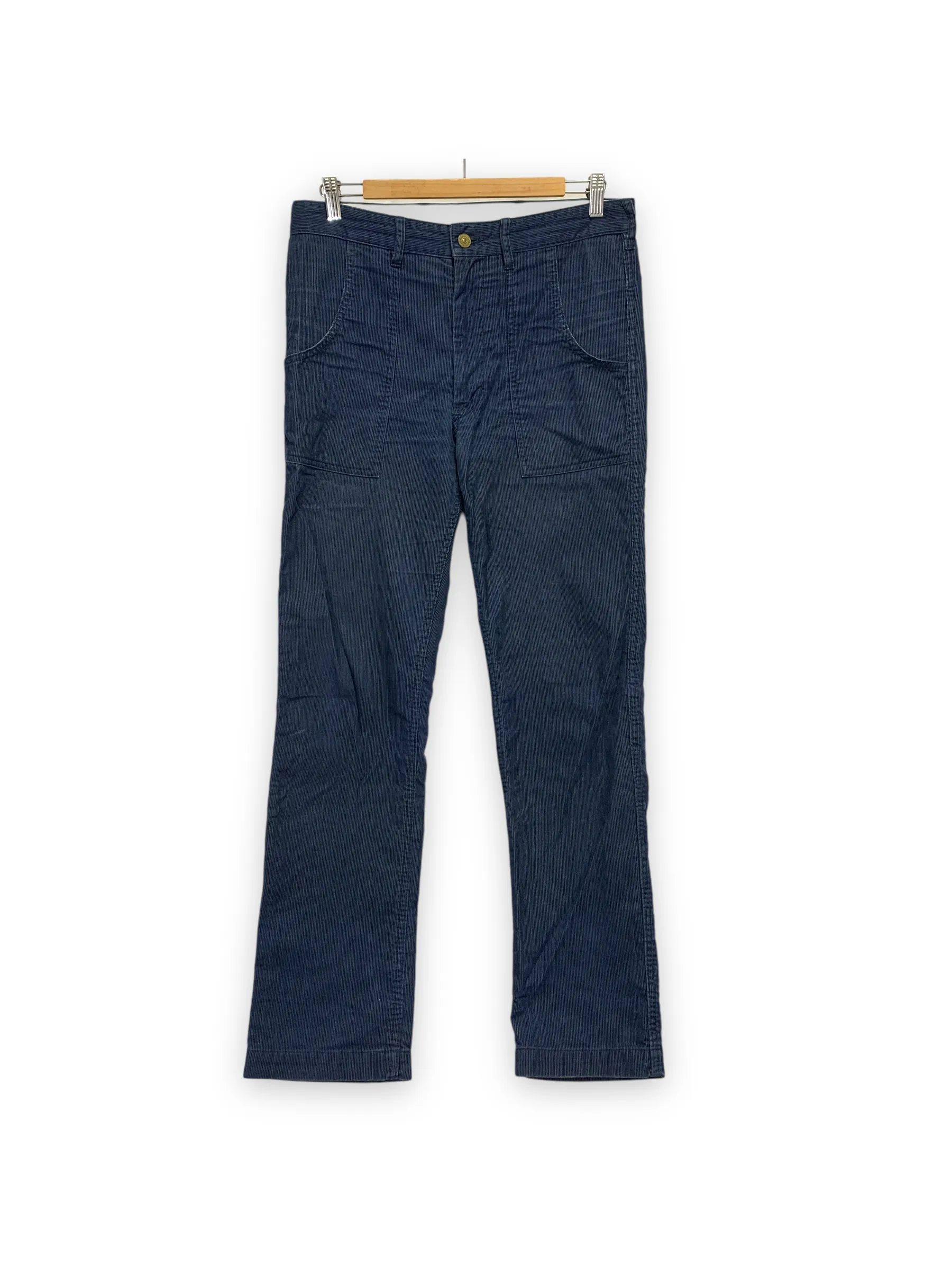 [M] Visvim 13SS Scout Corduroy Slub Pants Indigo