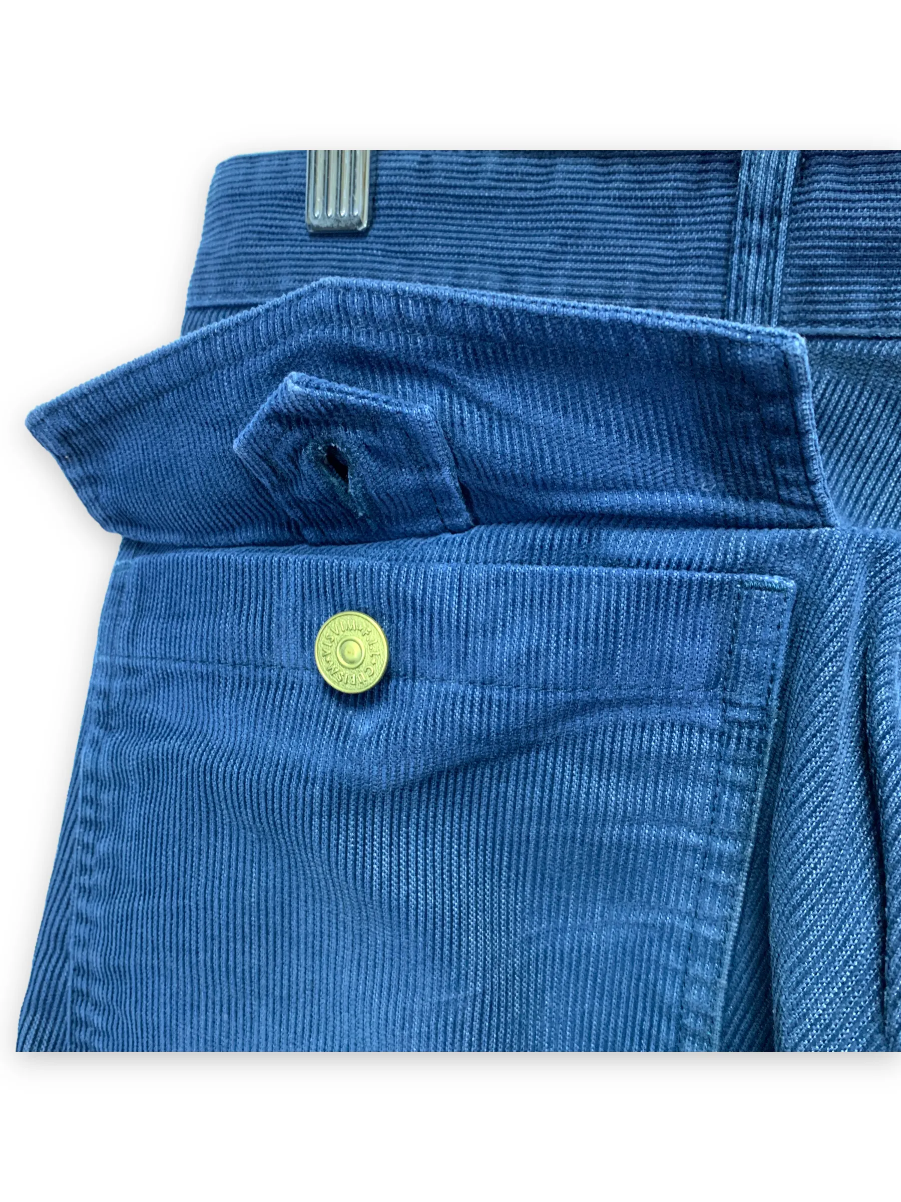 [M] Visvim 13SS Scout Corduroy Slub Pants Indigo