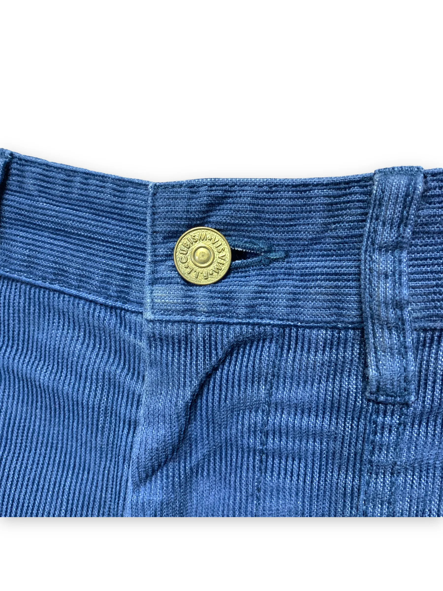 [M] Visvim 13SS Scout Corduroy Slub Pants Indigo