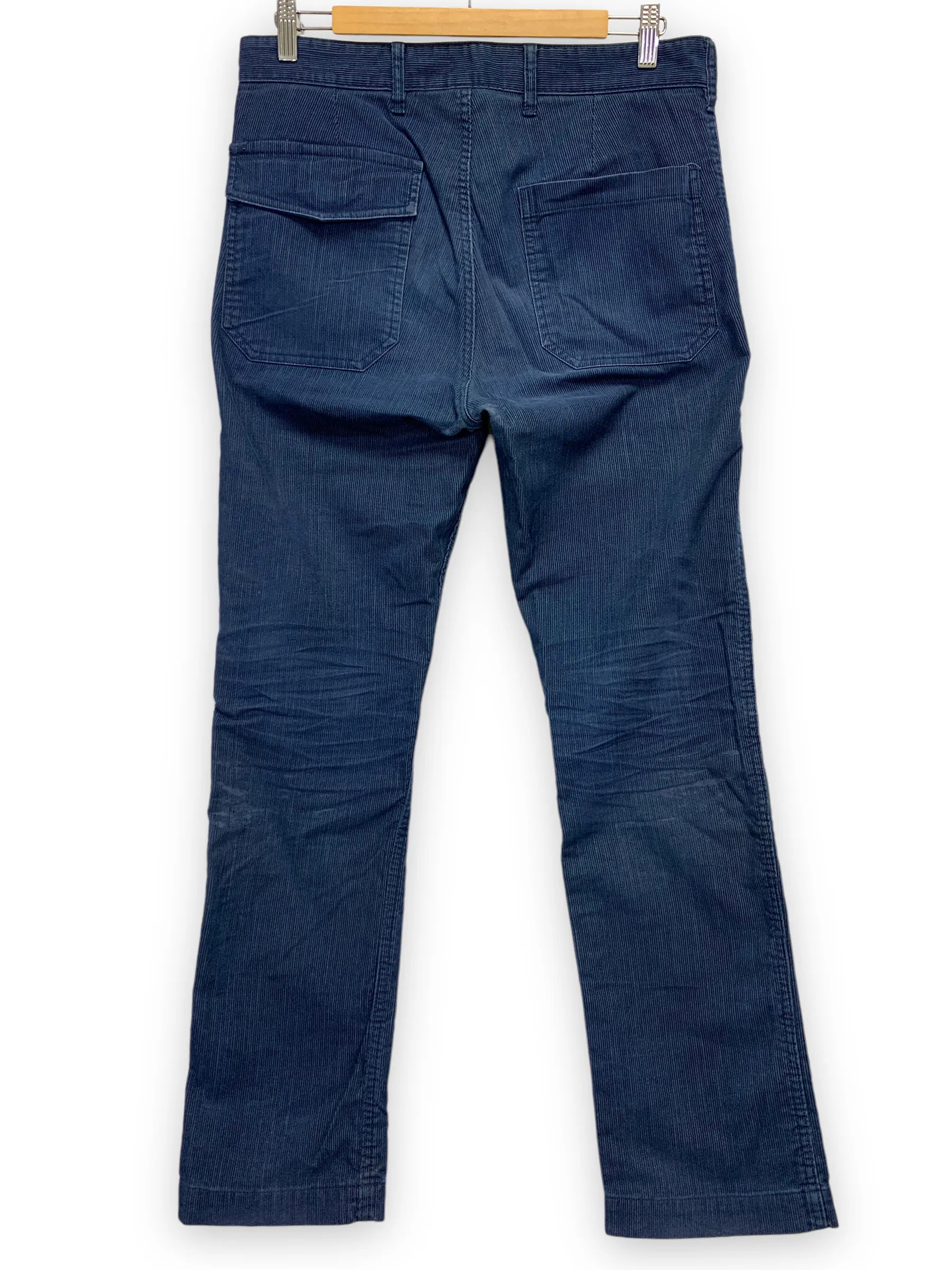 [M] Visvim 13SS Scout Corduroy Slub Pants Indigo
