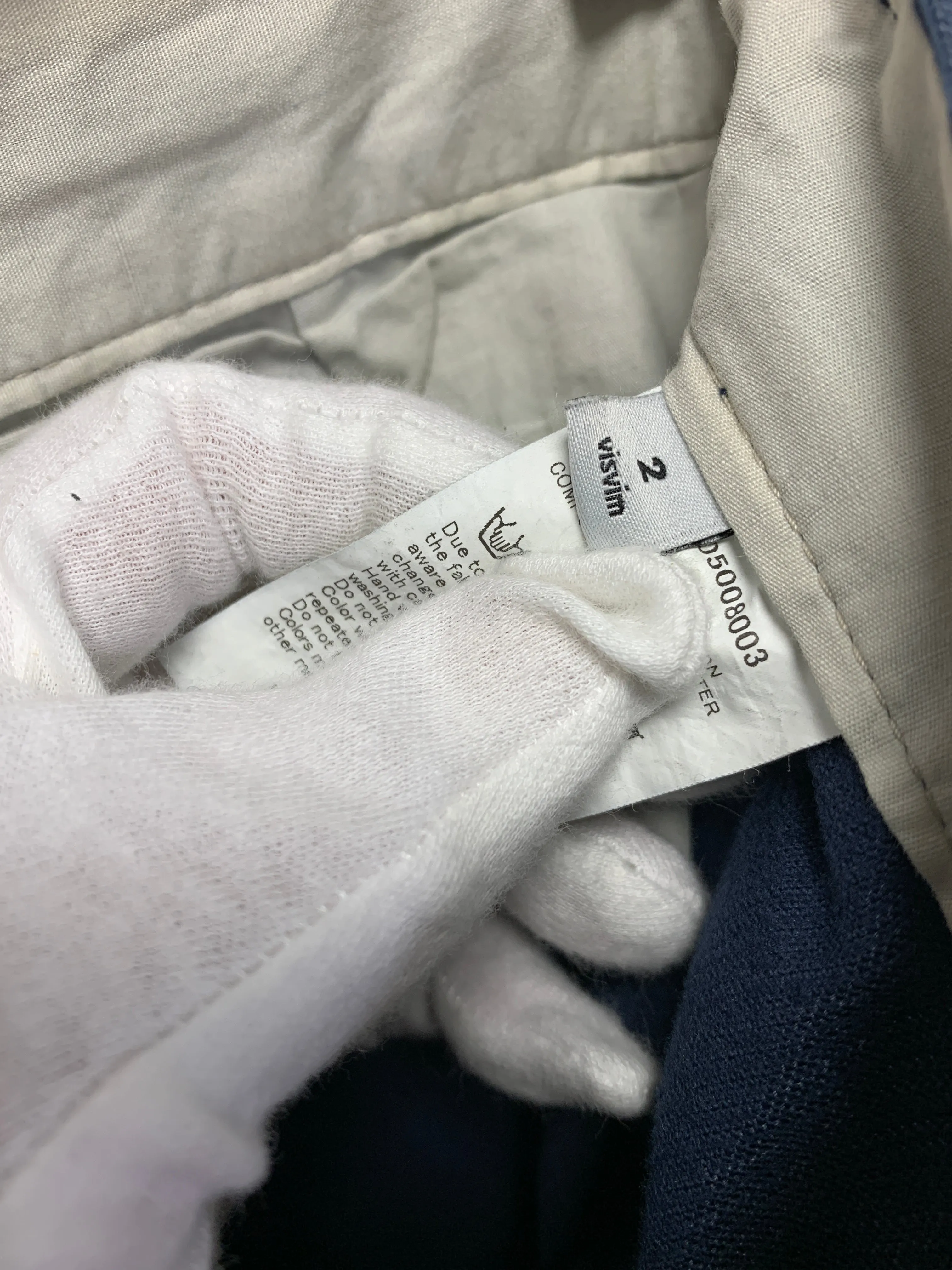 [M] Visvim 13SS Scout Corduroy Slub Pants Indigo