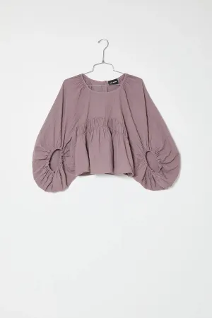 Maeve blouse in Plum truffle