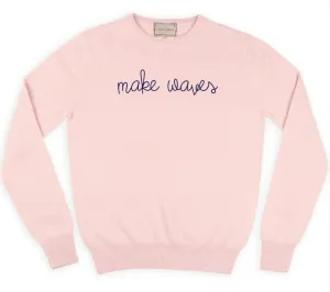 Make Waves Cashmere Sweater
