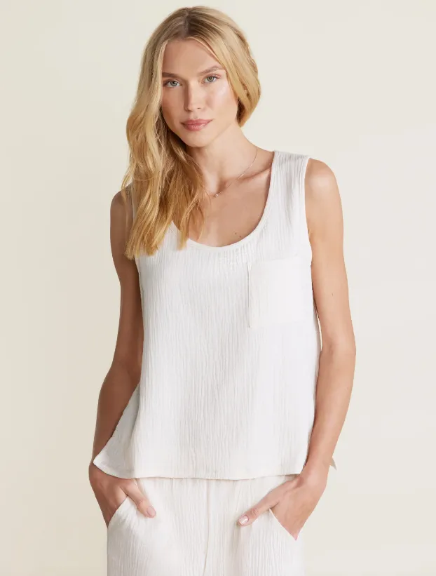 Malibu Collection Sun Soaked Tank - Sand Dune