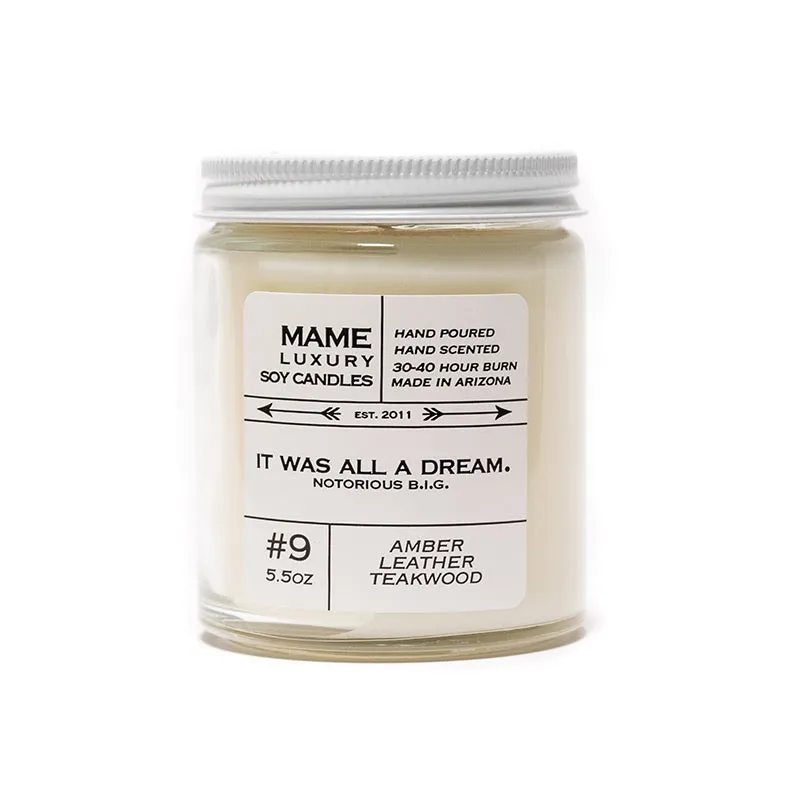 MAME Candle #9- 5.5oz