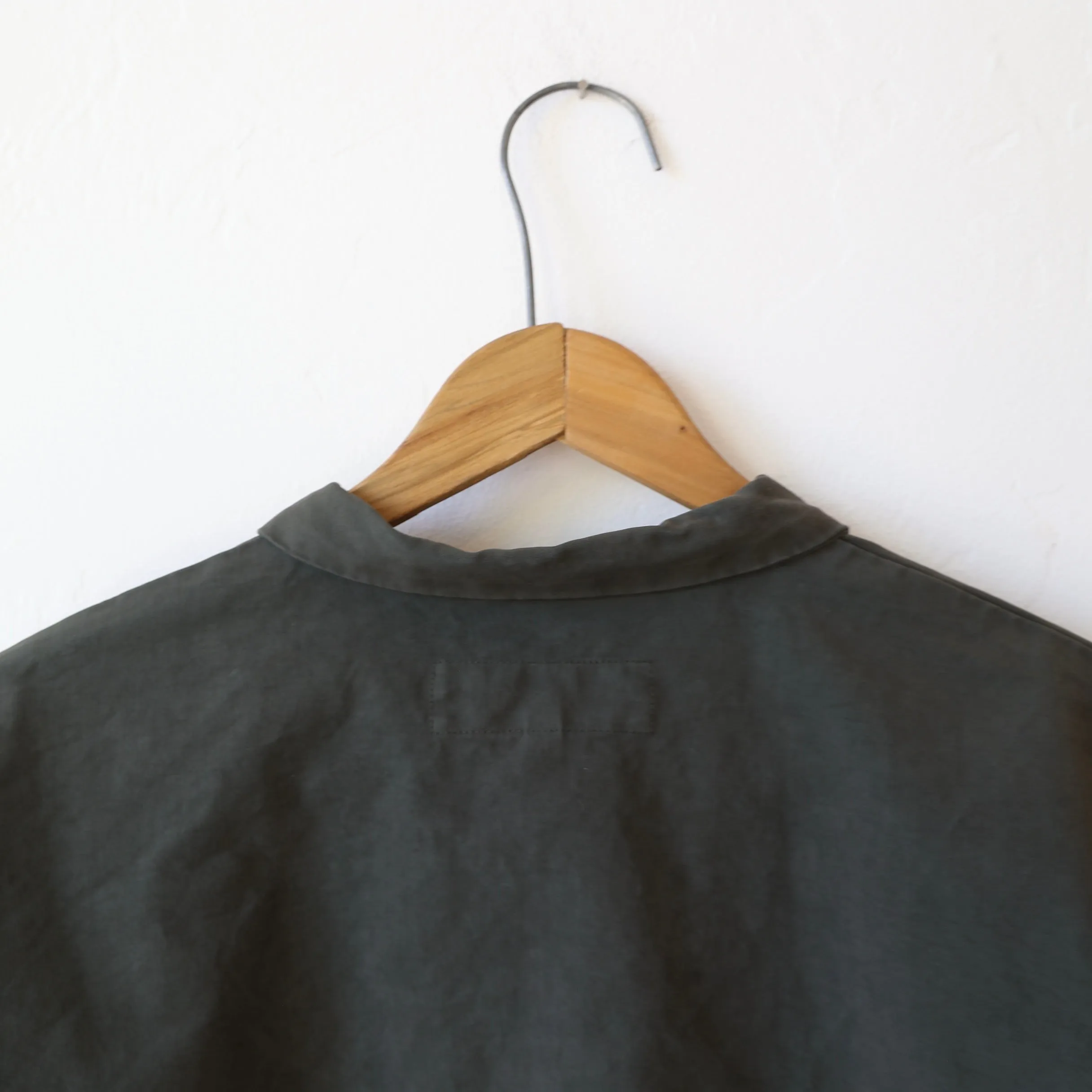 Manuelle Guibal Brushed Cotton Shirt Jacket - Magnetic Khaki