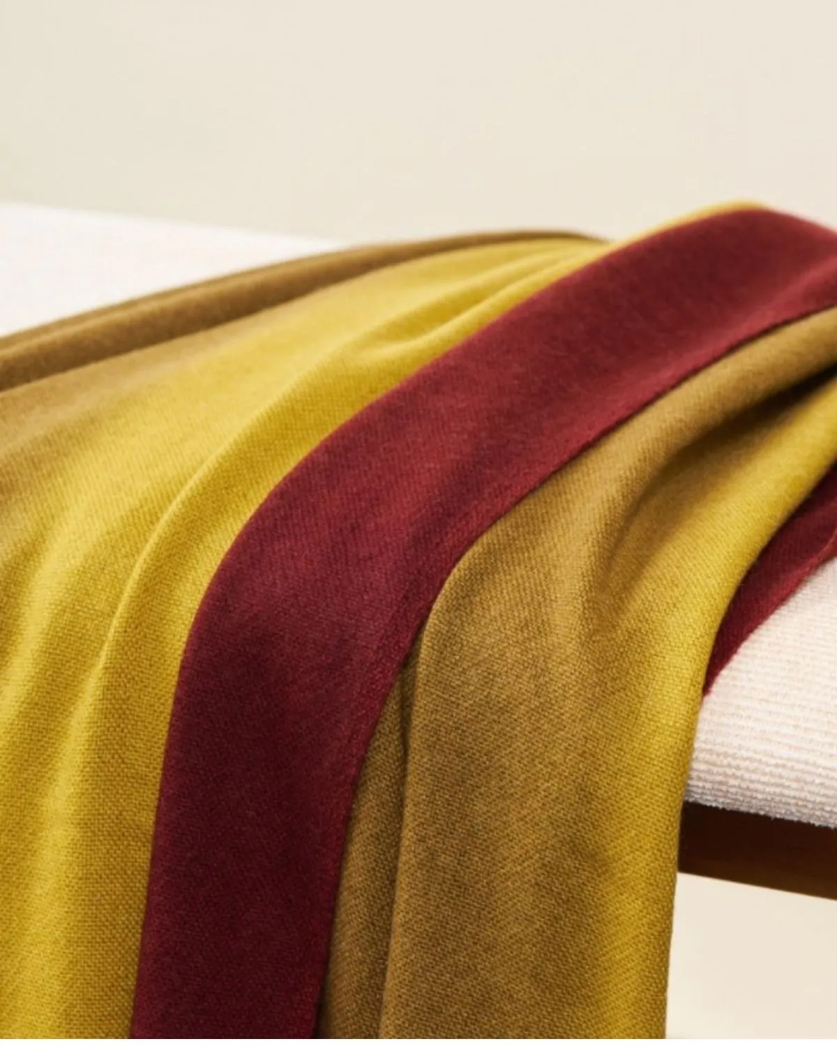 Marigold Merino Throw / Blanket