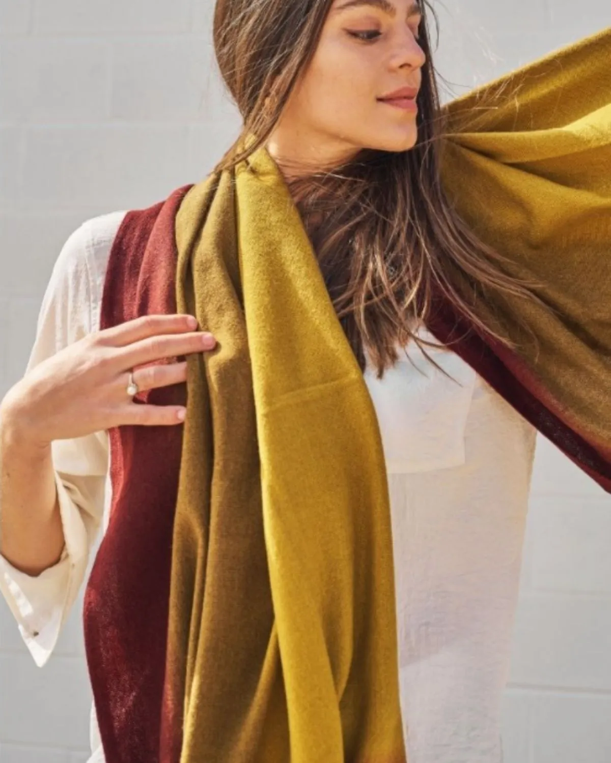 Marigold Merino Throw / Blanket