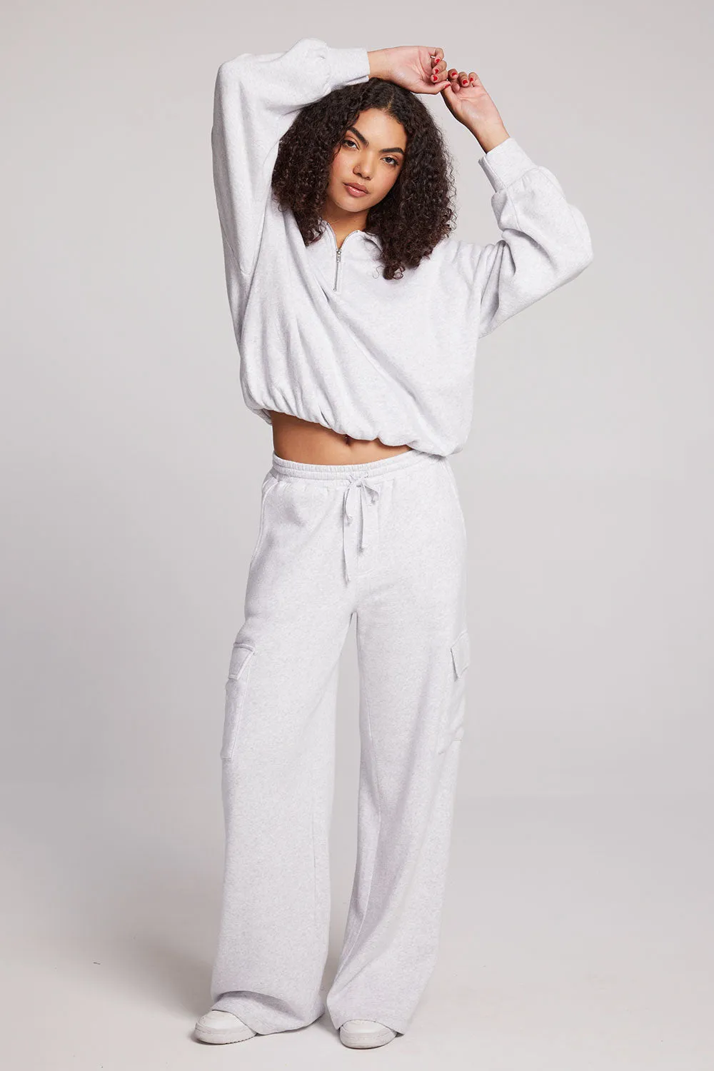Marsela Light Heather Grey Pullover